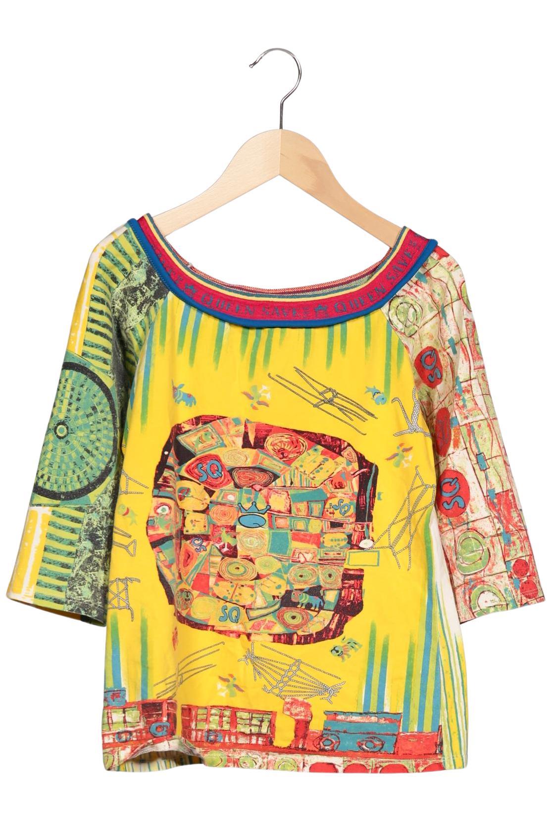 

Save THE Queen! Damen Langarmshirt, mehrfarbig, Gr. 44