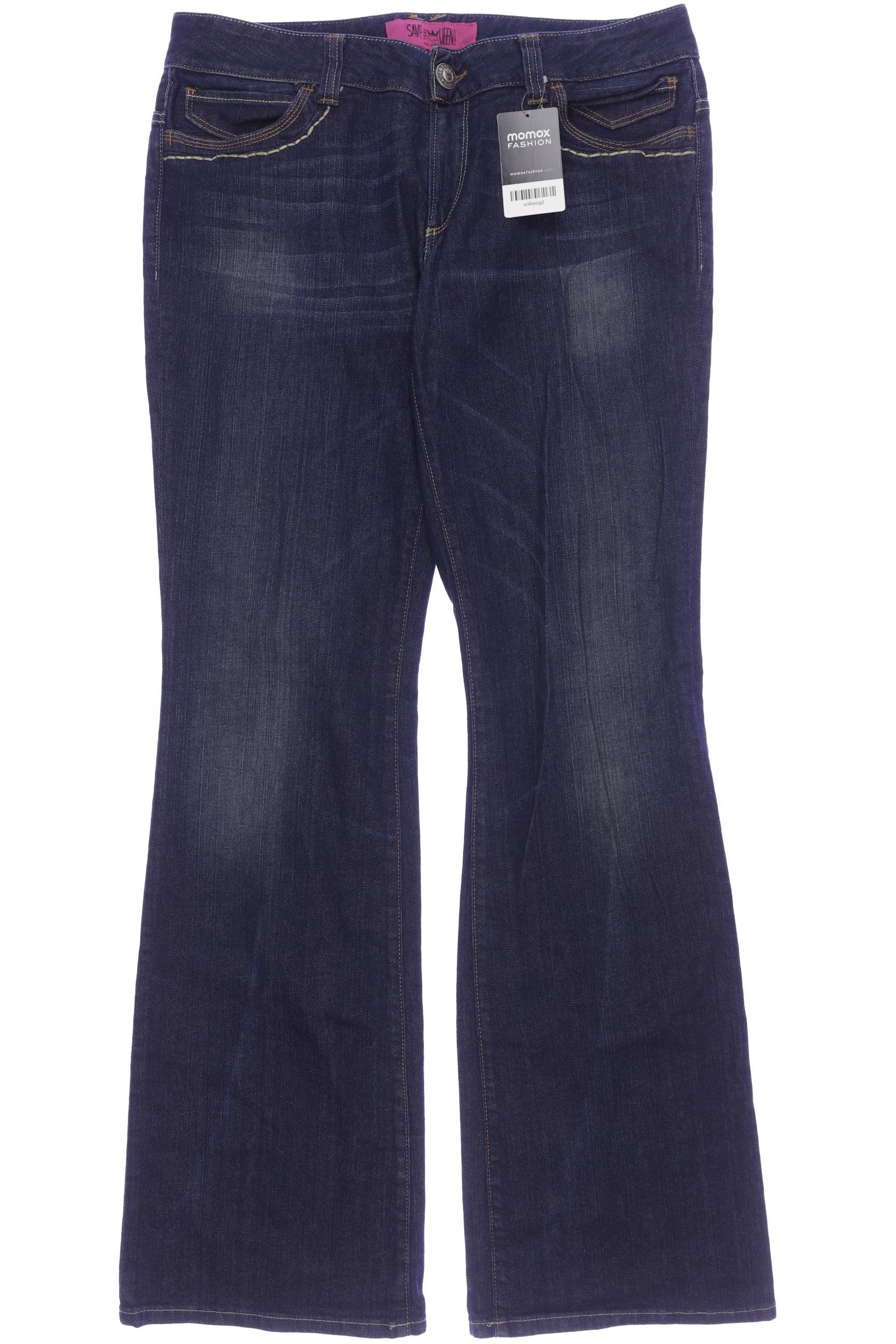 

Save THE Queen! Damen Jeans, marineblau, Gr. 33