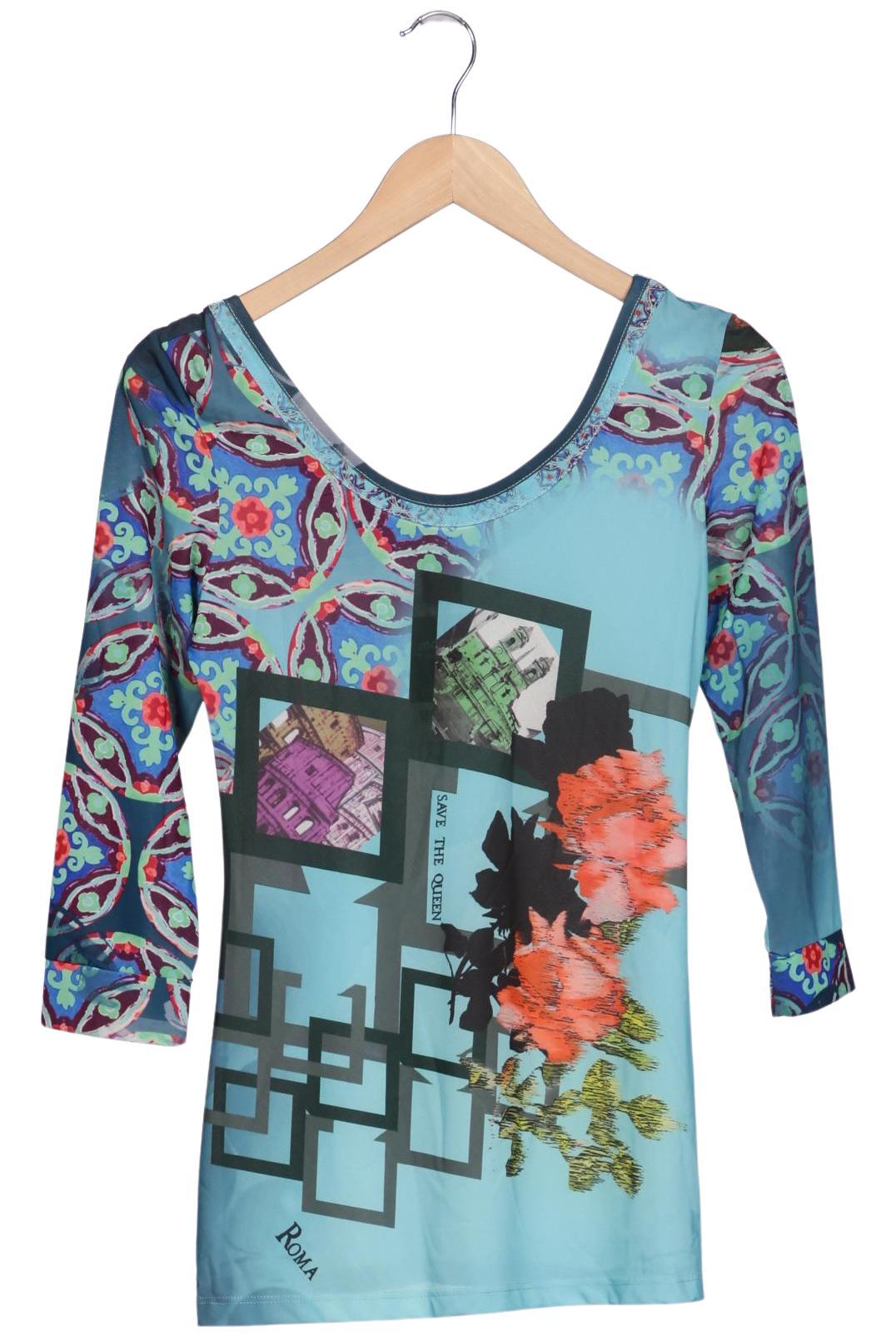 

Save THE Queen! Damen Langarmshirt, hellblau, Gr. 38