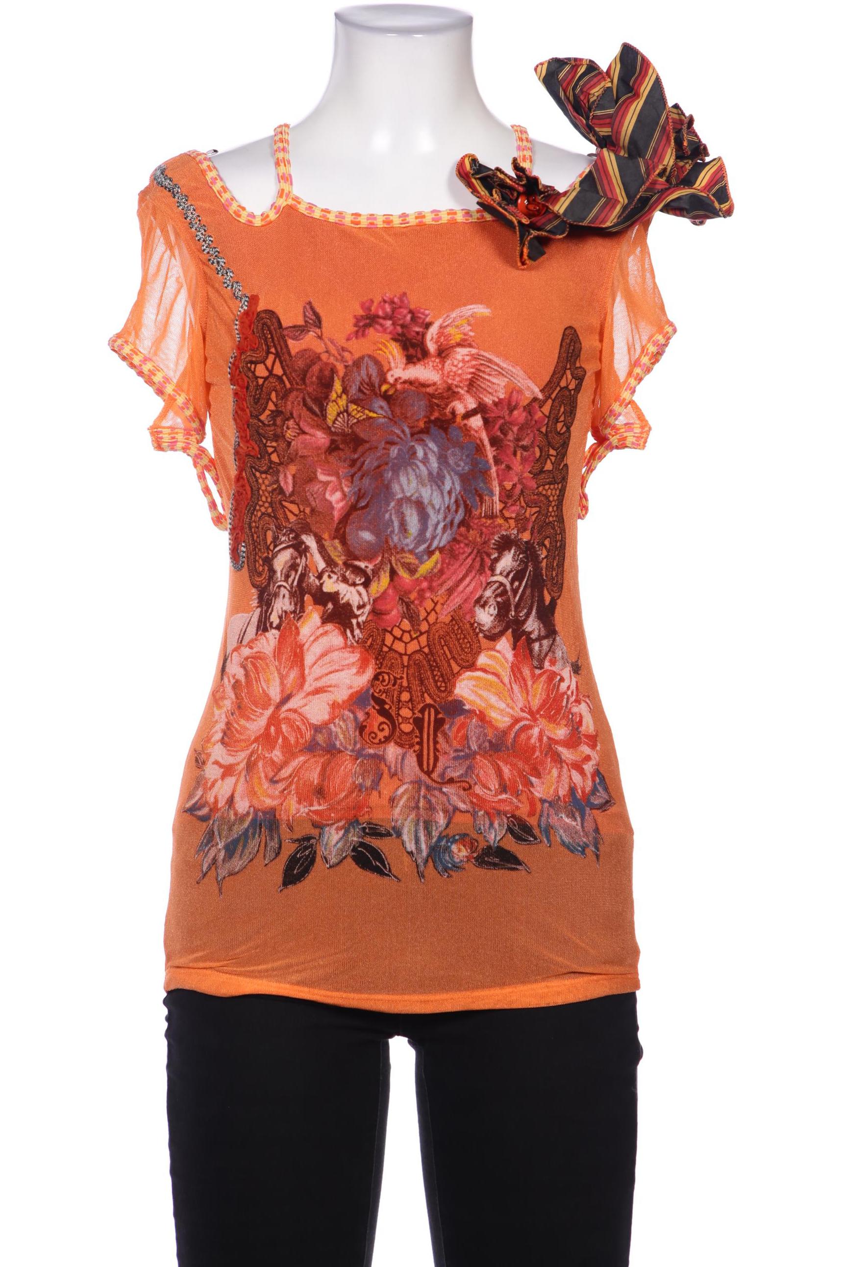 

Save THE Queen! Damen Bluse, orange, Gr. 38