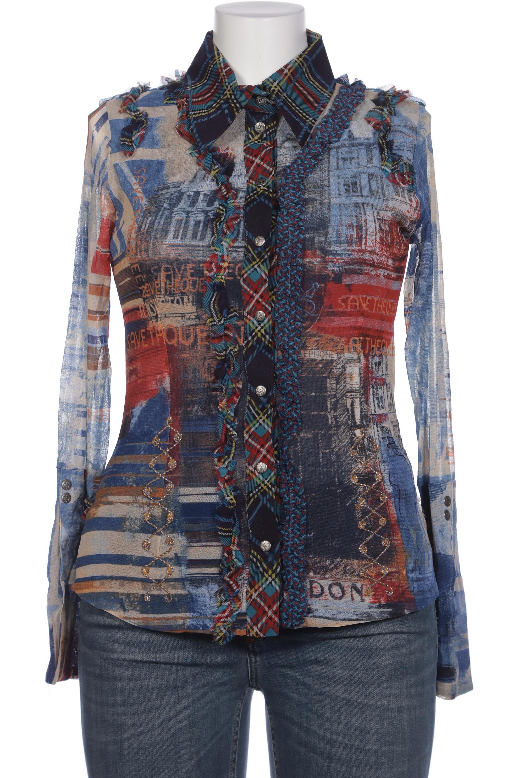 

Save THE Queen! Damen Bluse, blau, Gr. 44
