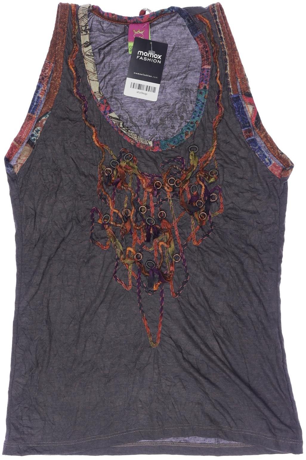 

Save THE Queen! Damen Top, grau, Gr. 44