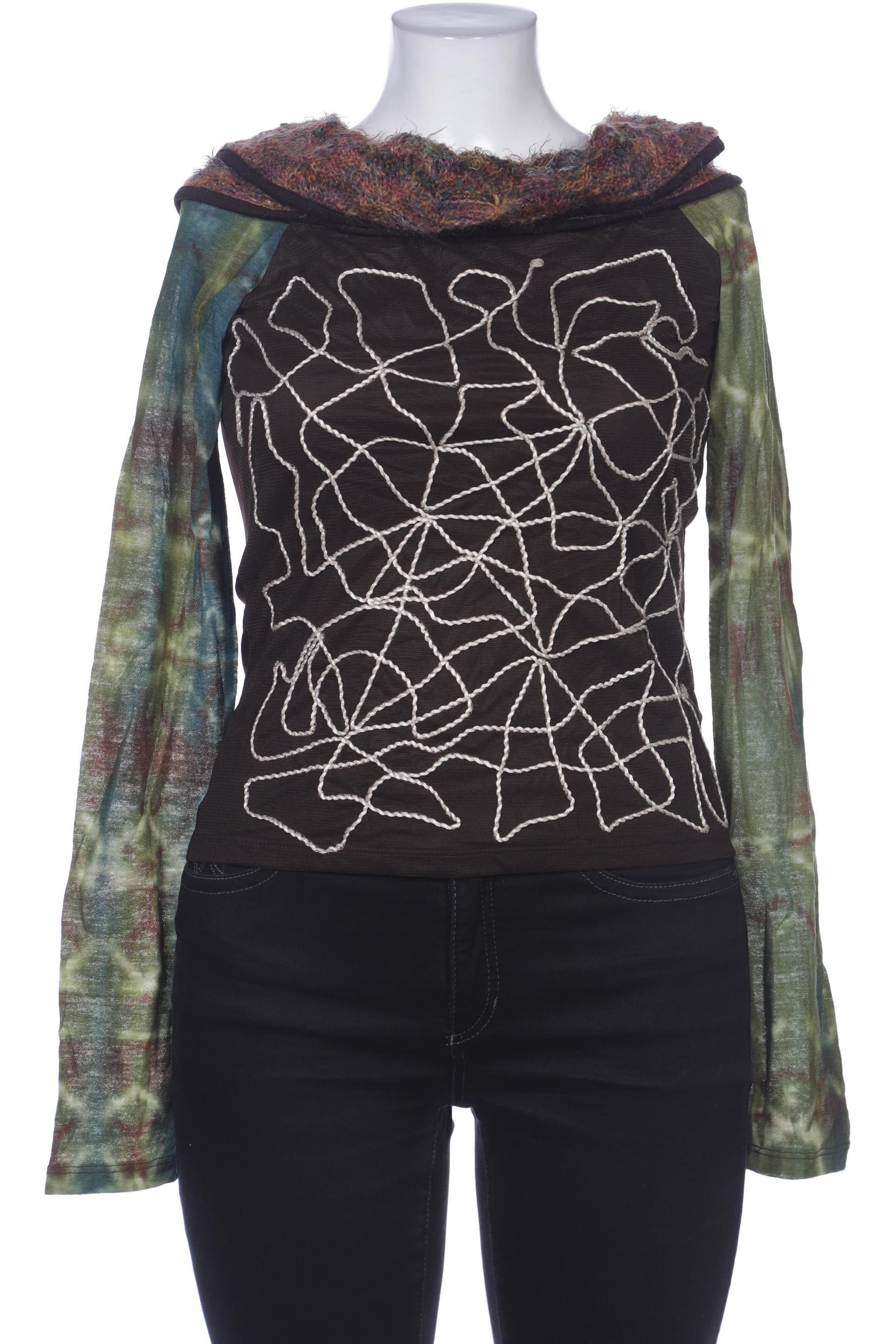 

Save THE Queen! Damen Langarmshirt, braun, Gr. 44