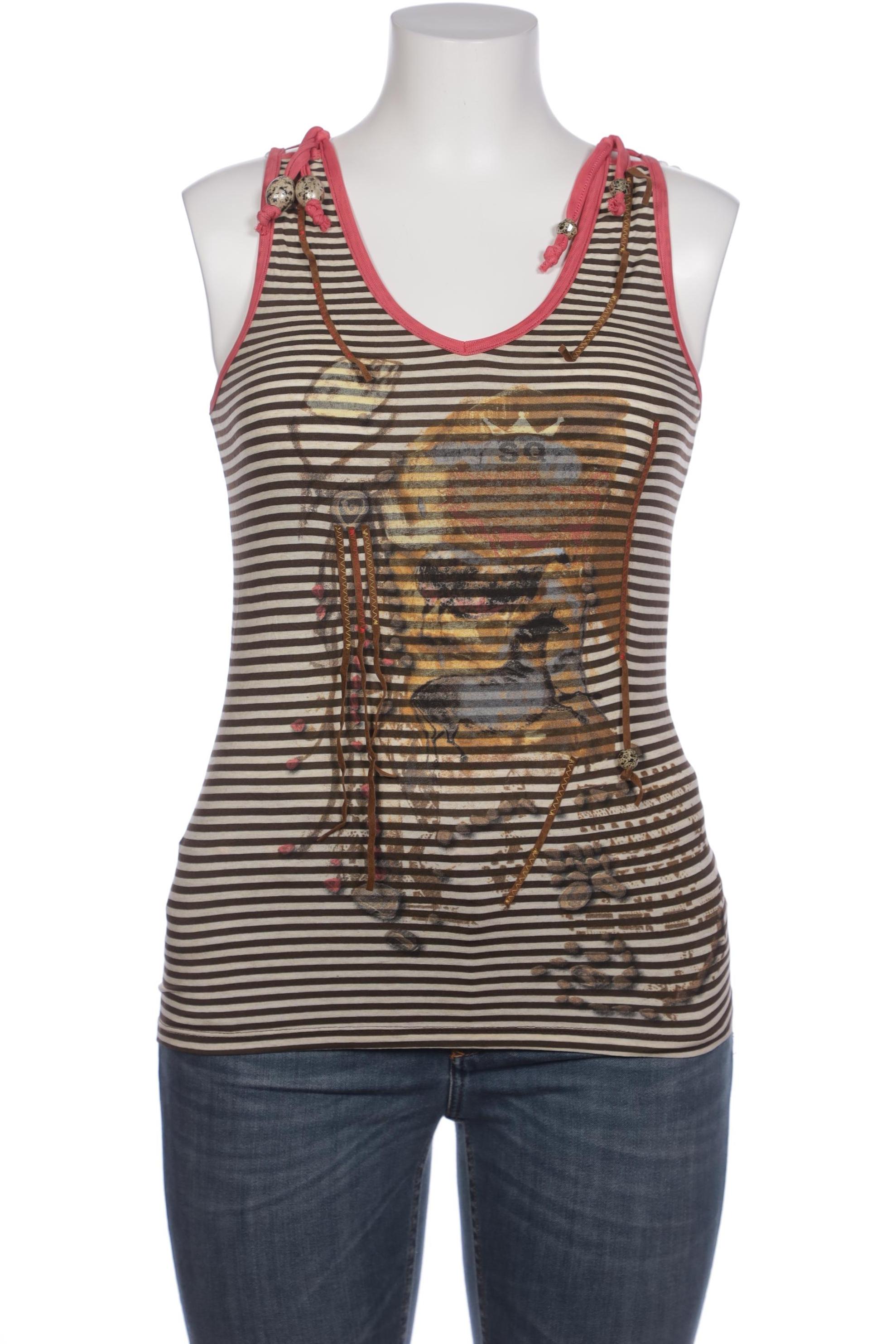 Thumbnail - Save THE Queen! Damen Top, beige, Gr. 44