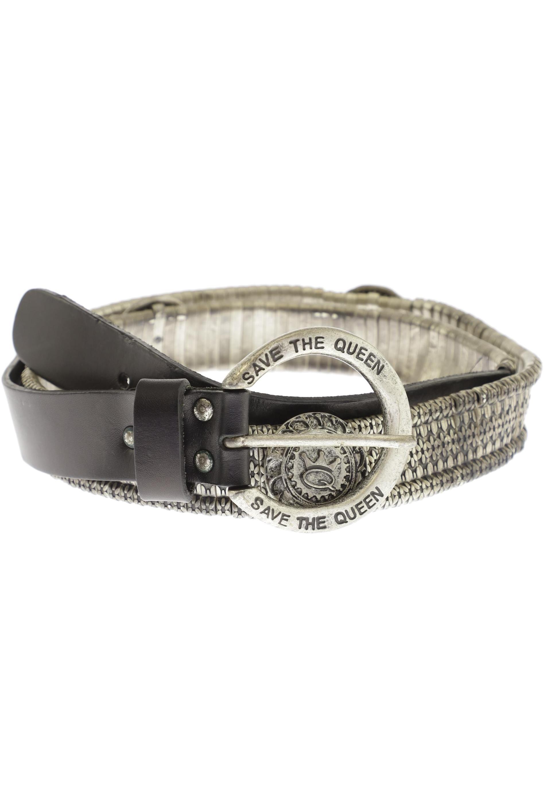 

Save THE Queen! Damen Gürtel, grau, Gr. 95