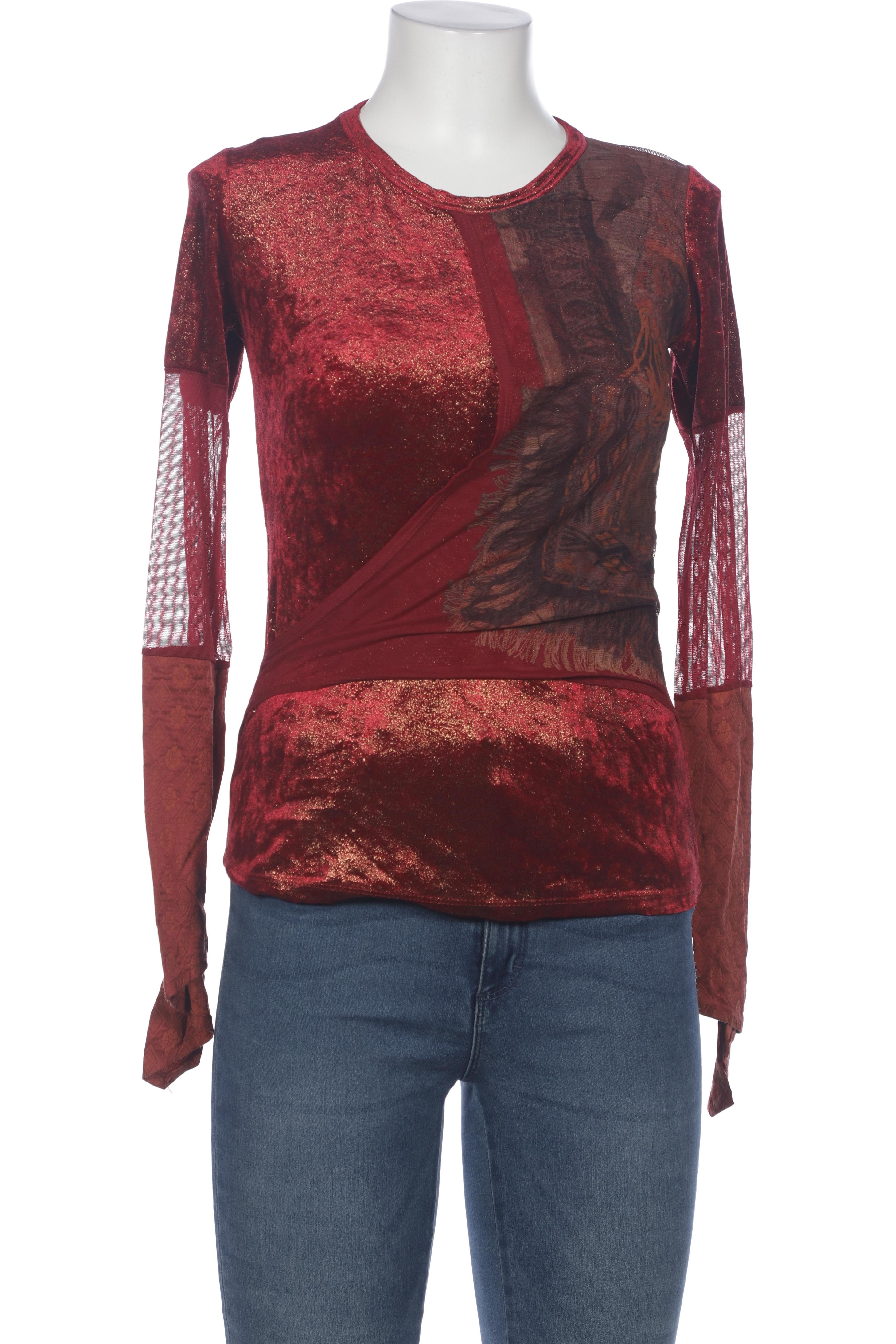 Thumbnail - Save THE Queen! Damen Langarmshirt, bordeaux, Gr. 42