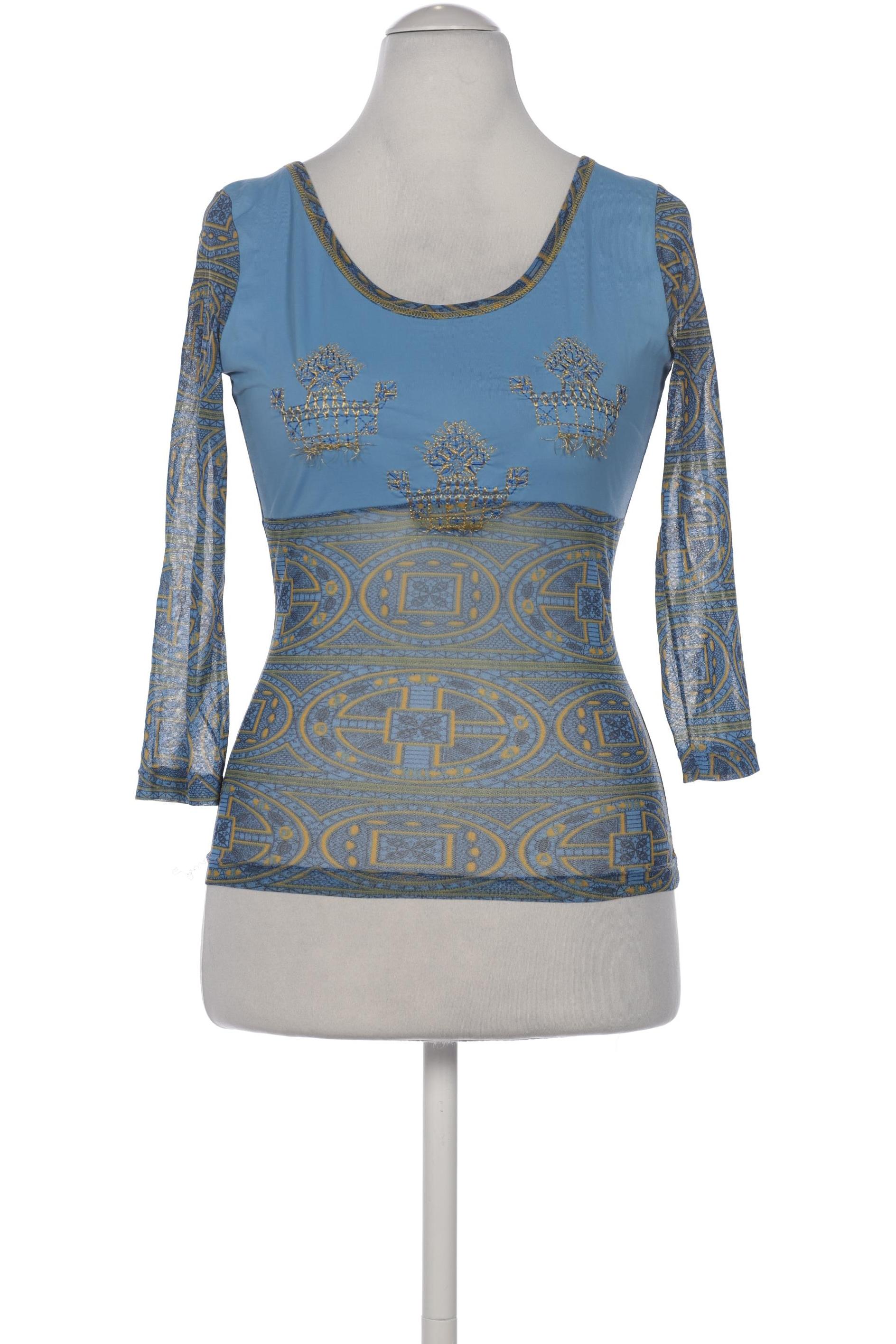 

Save THE Queen! Damen Langarmshirt, blau, Gr. 38