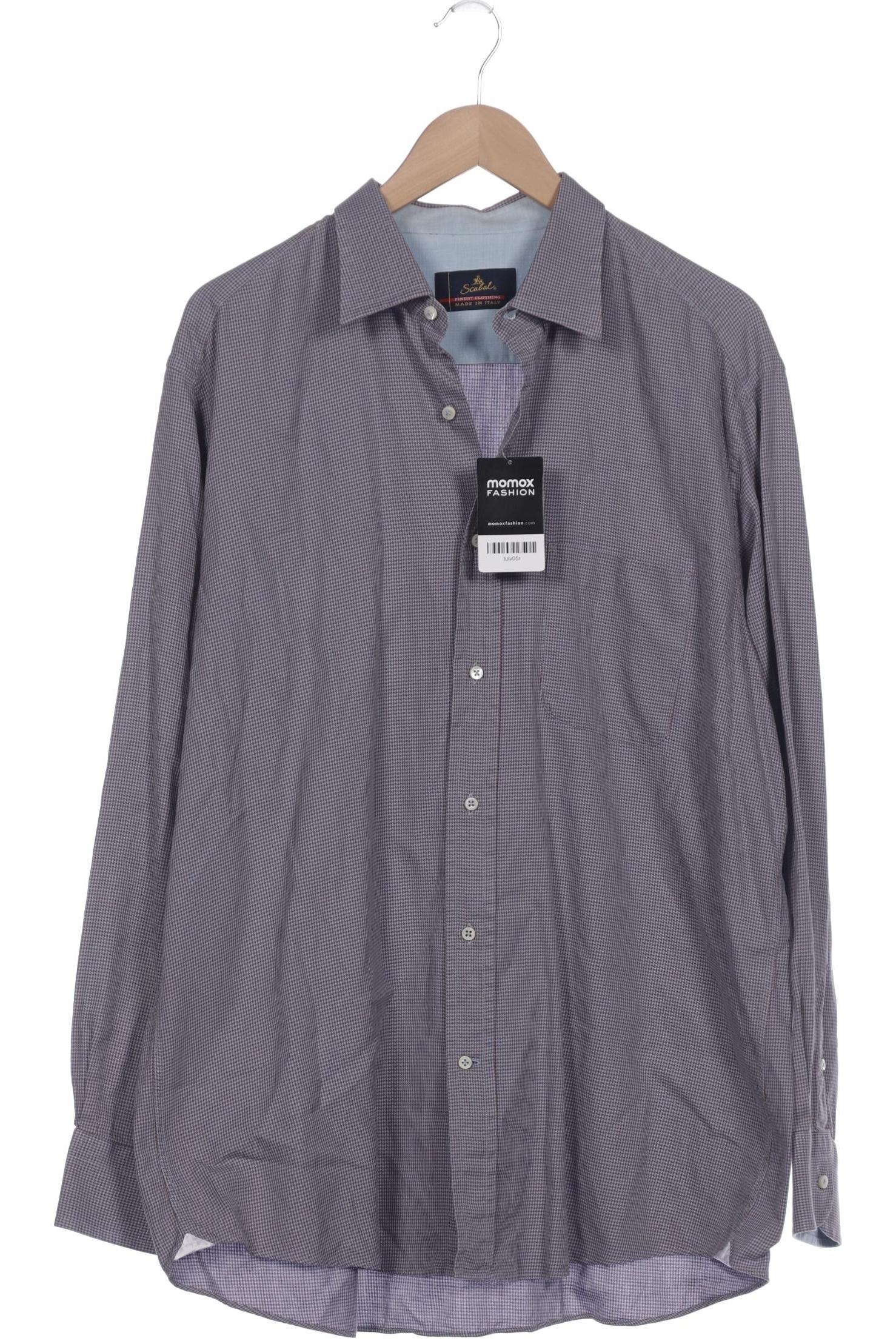 

Scabal Herren Hemd, flieder, Gr. 54