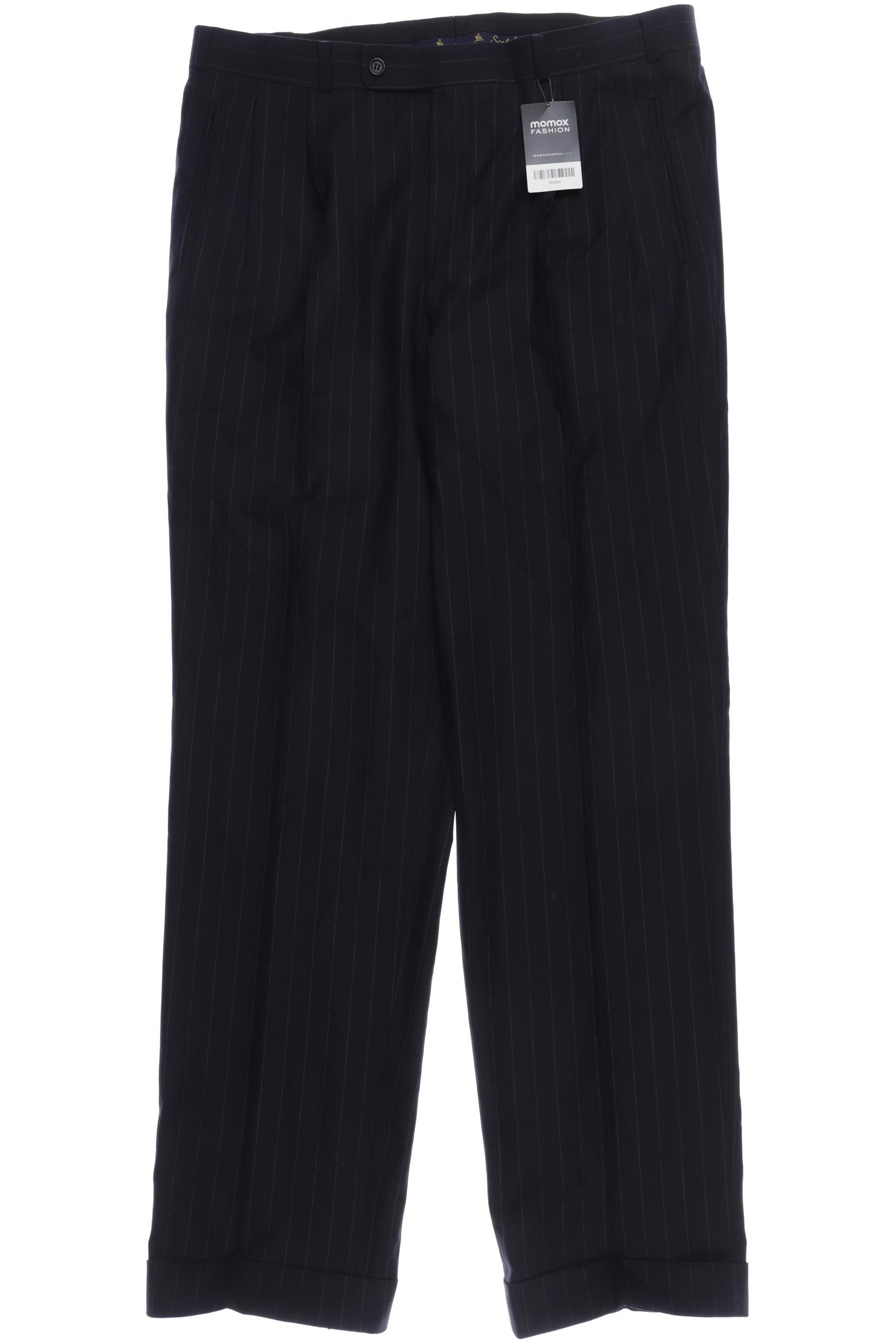 

Scabal Herren Stoffhose, marineblau, Gr. 106