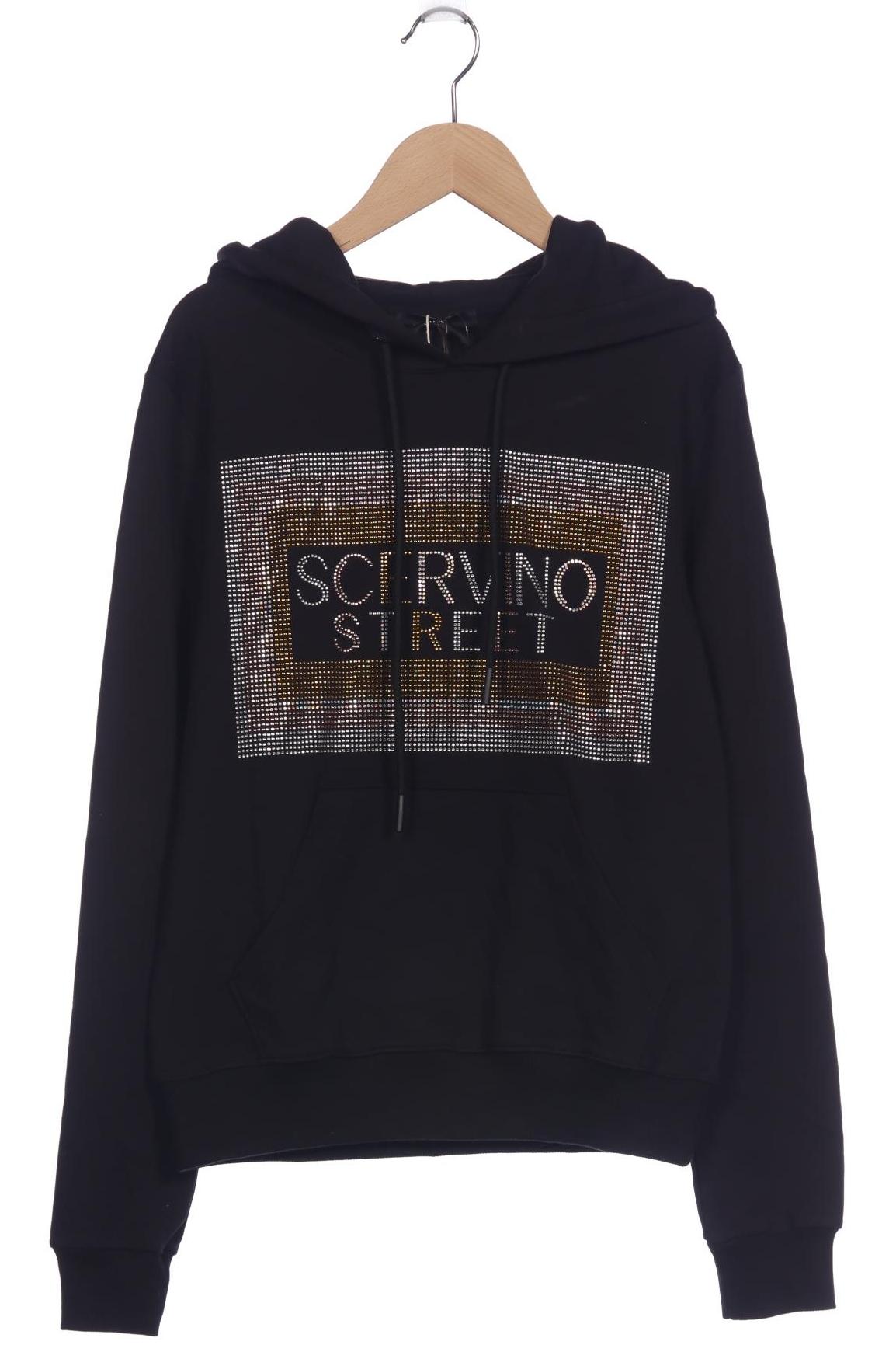 

Scervino Street Damen Kapuzenpullover, schwarz, Gr. 36