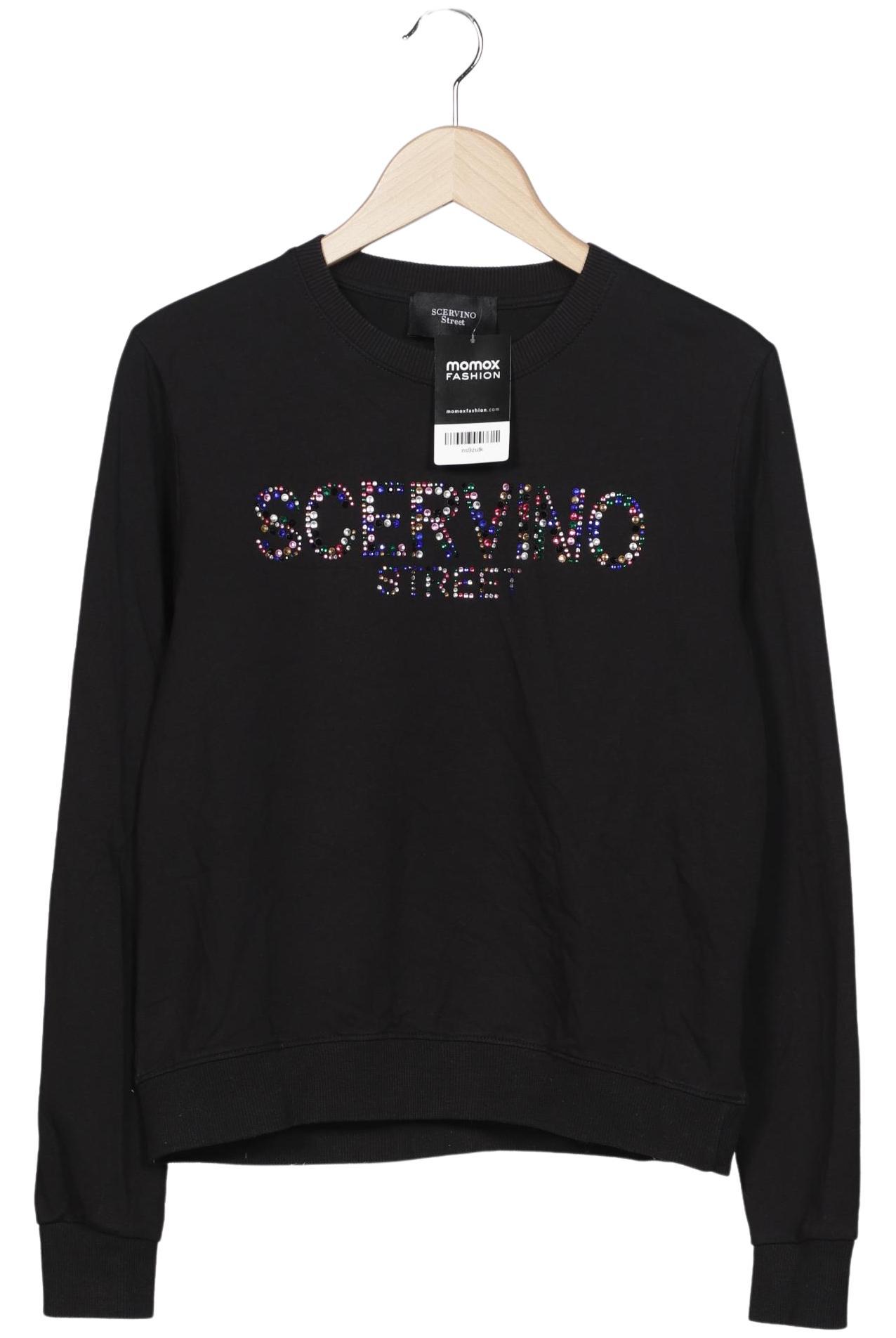 

Scervino Street Damen Sweatshirt, schwarz, Gr. 42