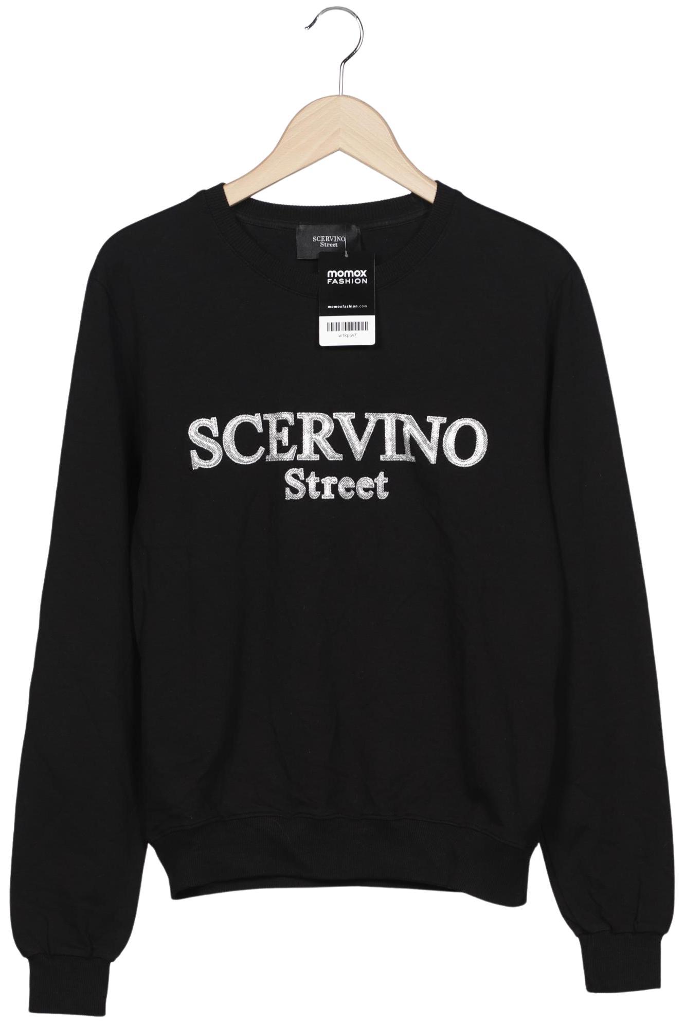 

Scervino Street Damen Sweatshirt, schwarz, Gr. 42