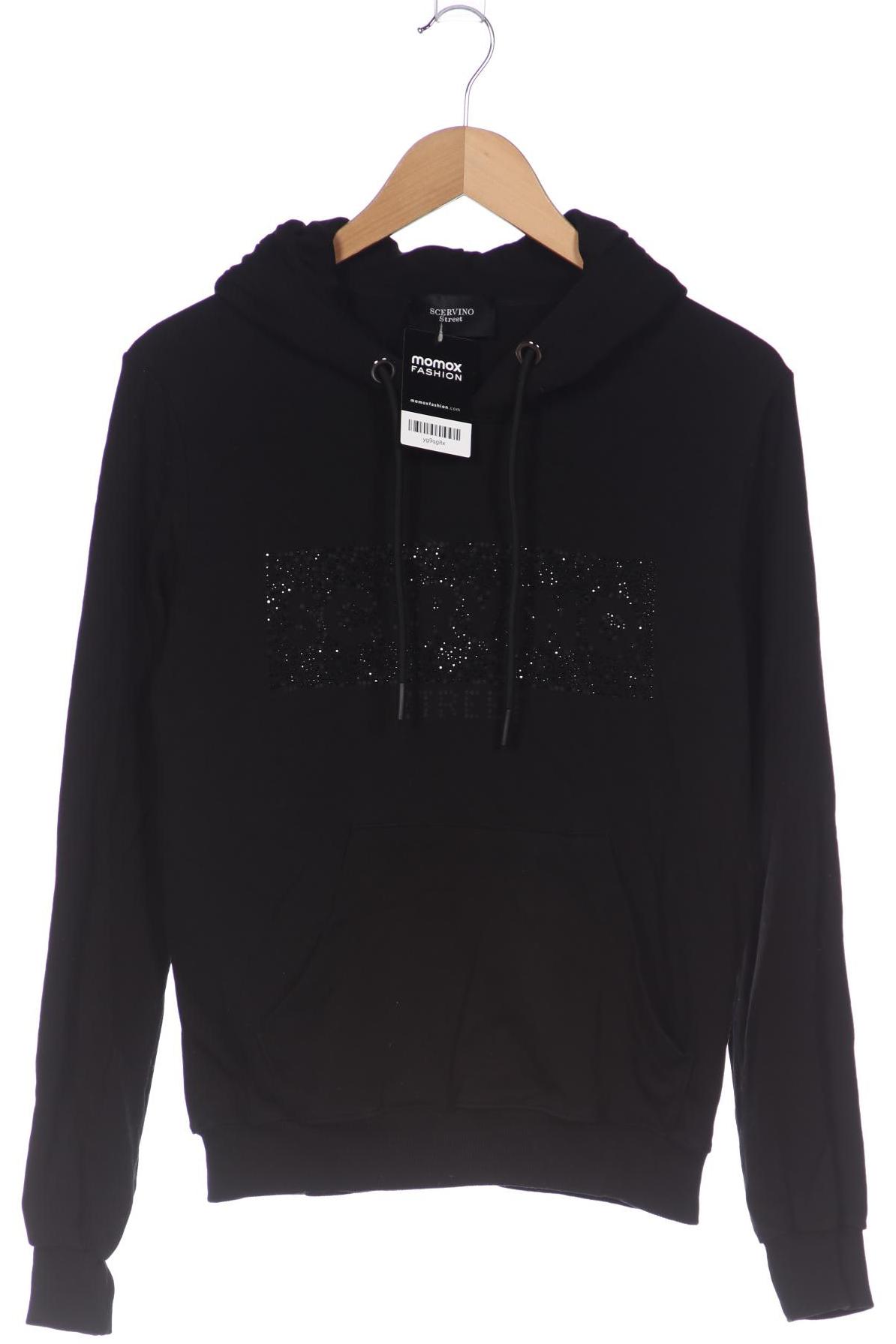 

Scervino Street Damen Kapuzenpullover, schwarz, Gr. 42