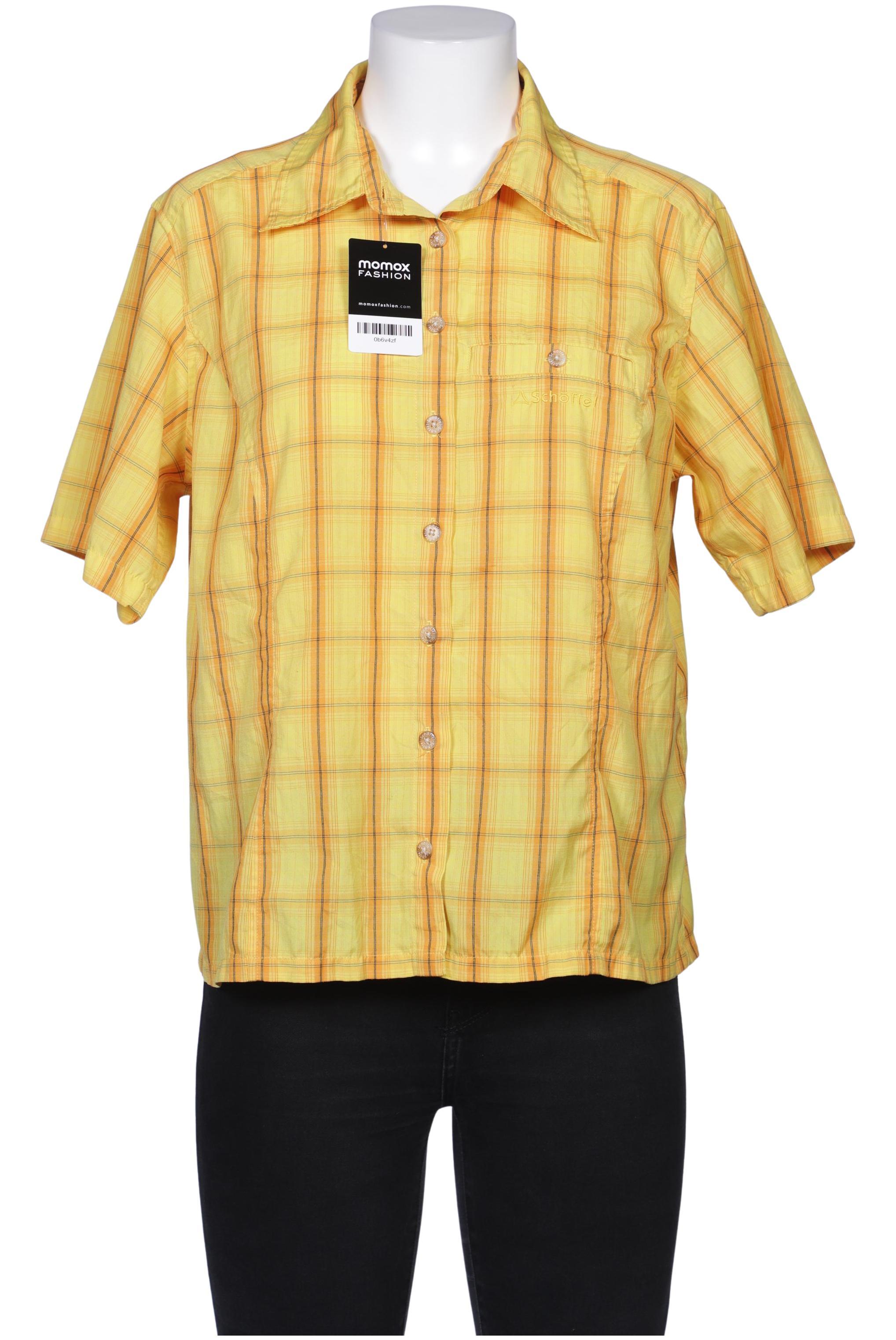 

Schöffel Damen Bluse, gelb, Gr. 42