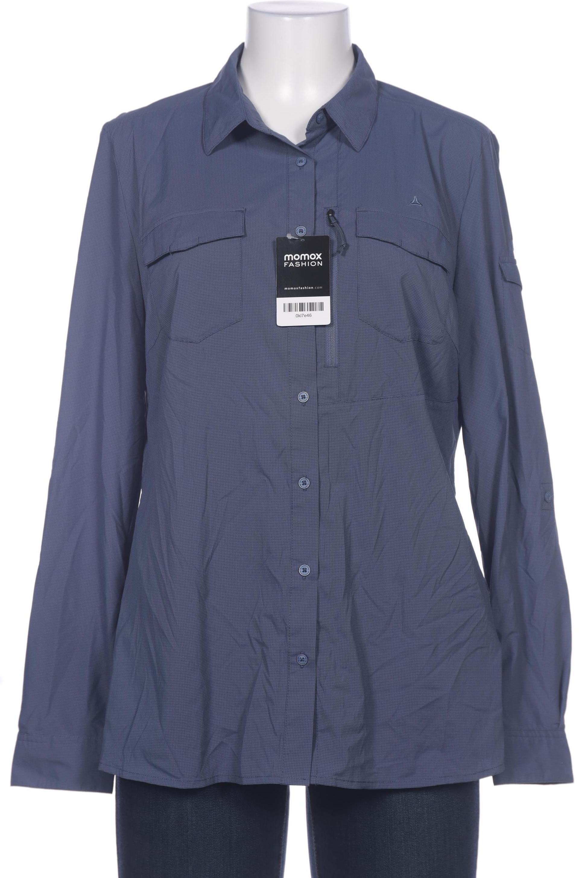 

Schöffel Damen Bluse, blau, Gr. 42