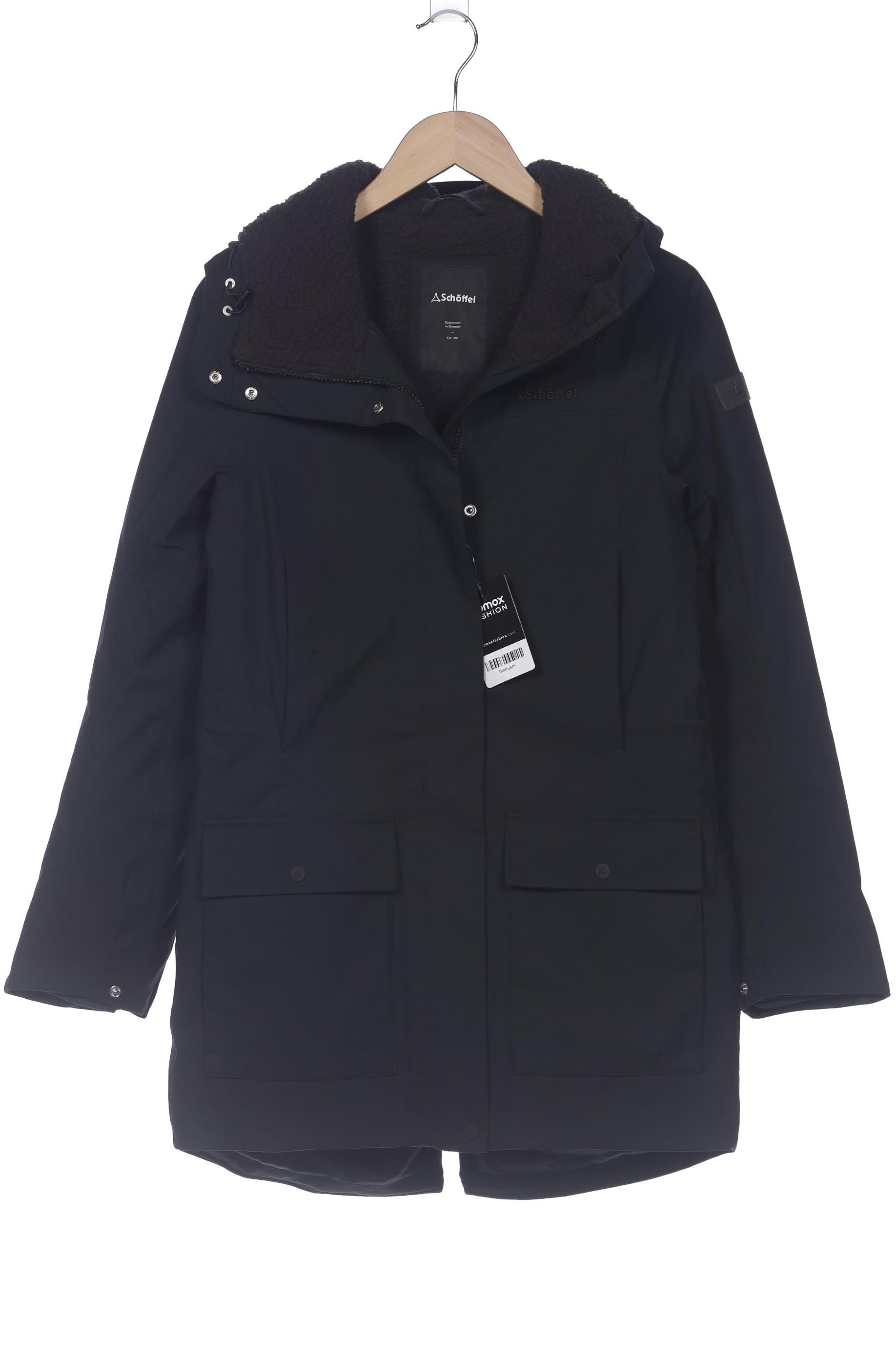 

Schöffel Damen Mantel, schwarz, Gr. 34