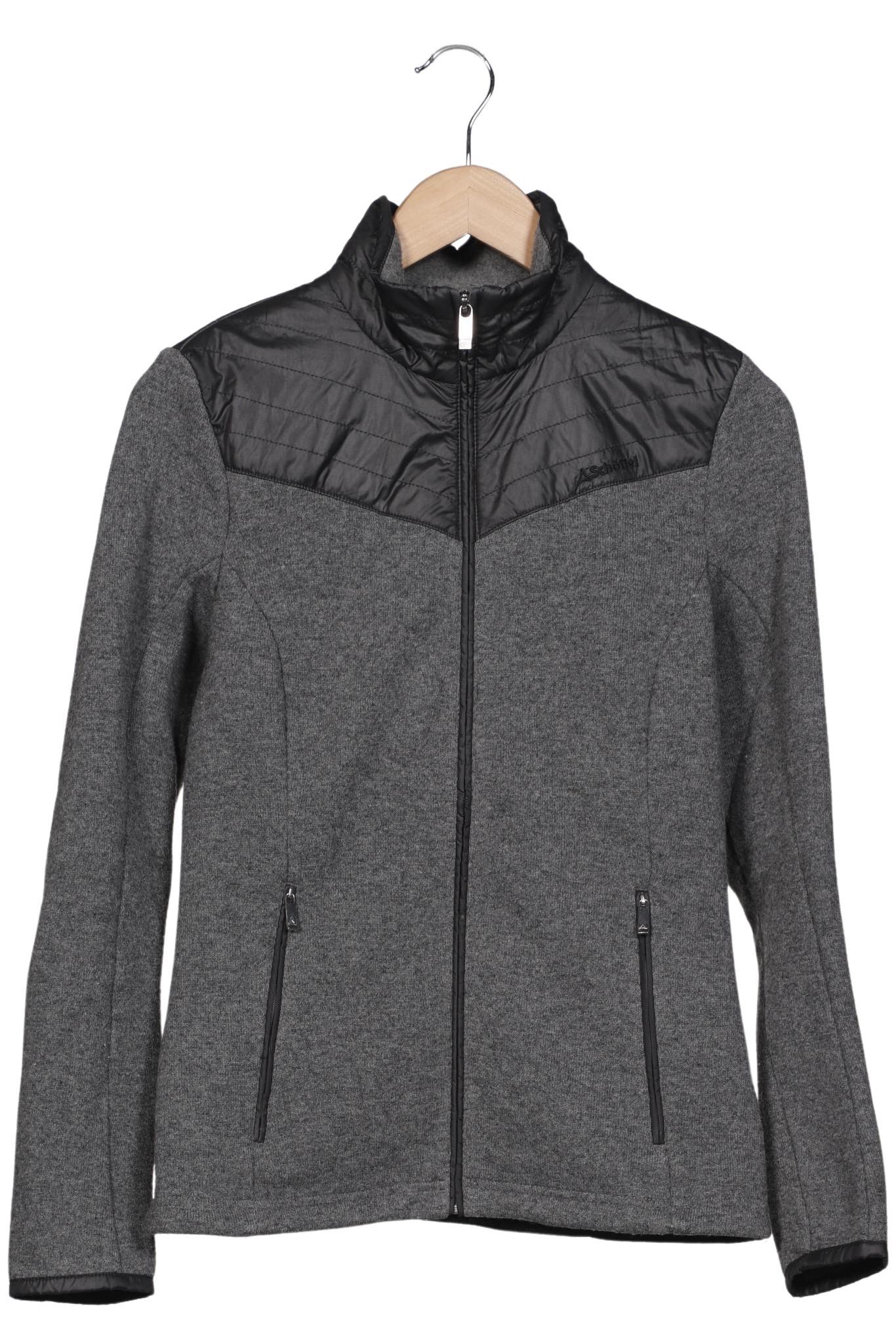 

Schöffel Damen Strickjacke, grau, Gr. 38