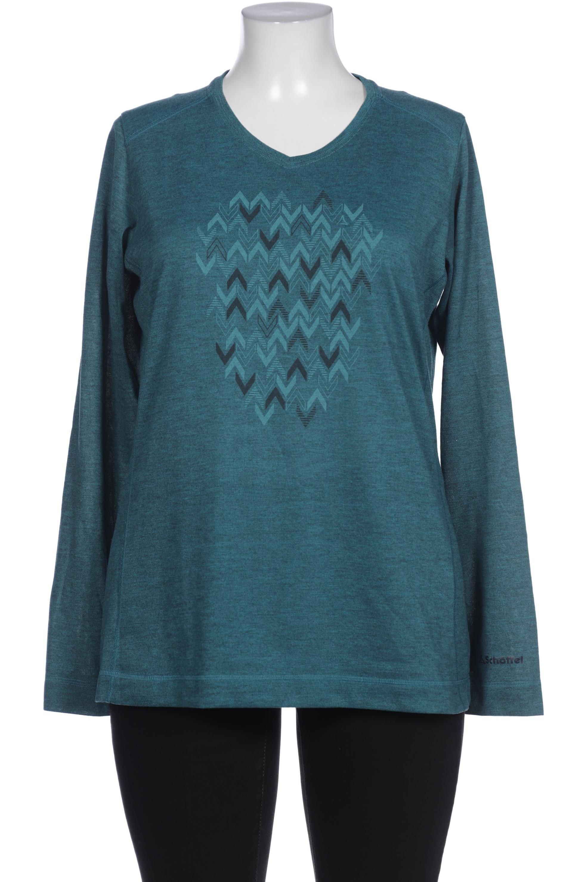 

Schöffel Damen Langarmshirt, türkis, Gr. 46