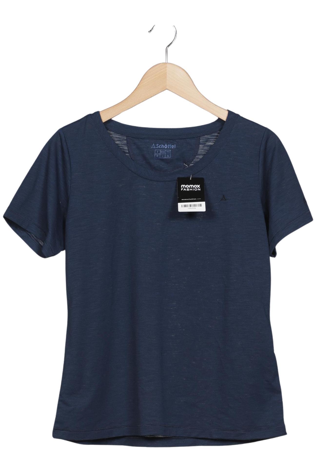 

Schöffel Damen T-Shirt, marineblau, Gr. 40