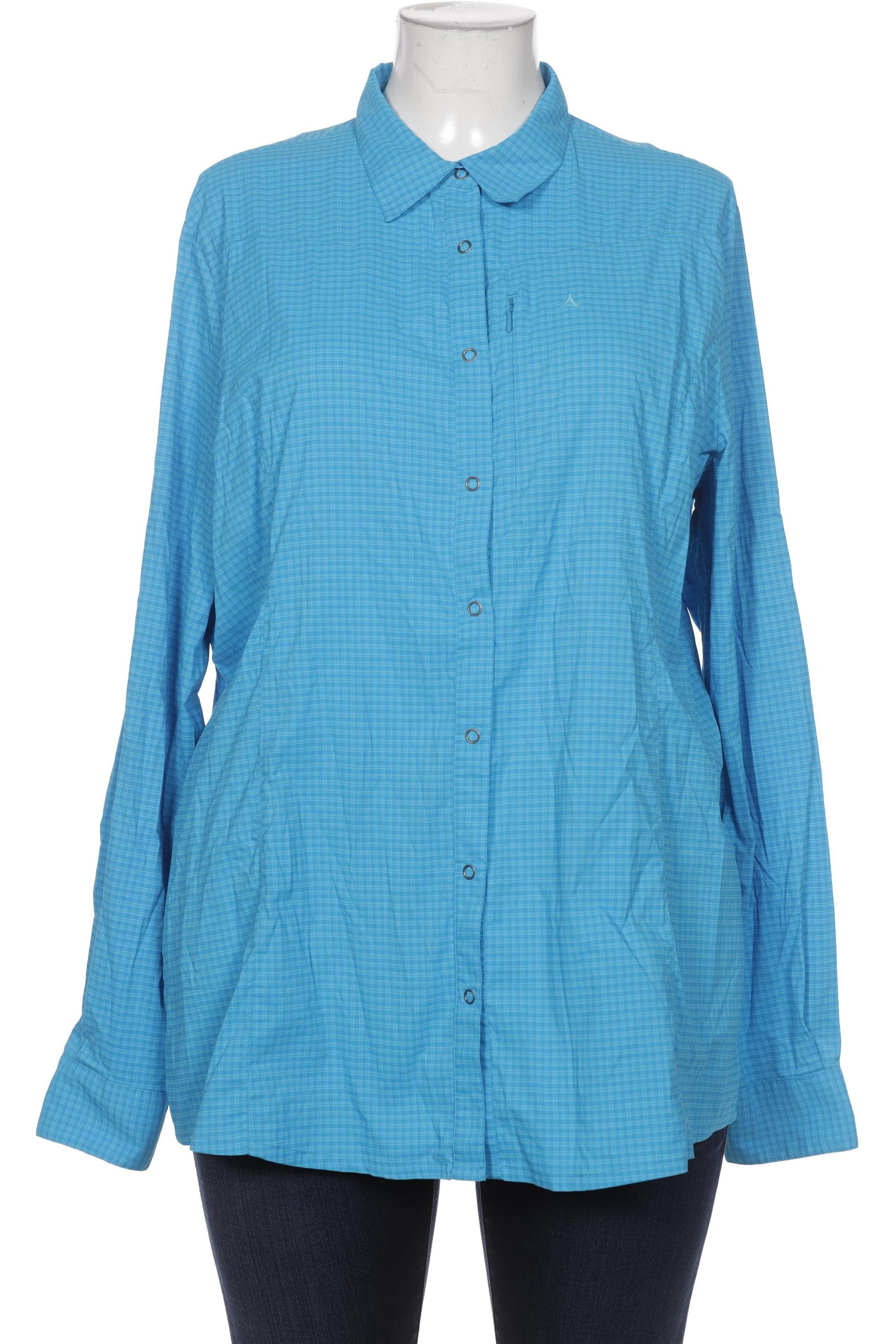 

Schöffel Damen Bluse, blau, Gr. 48