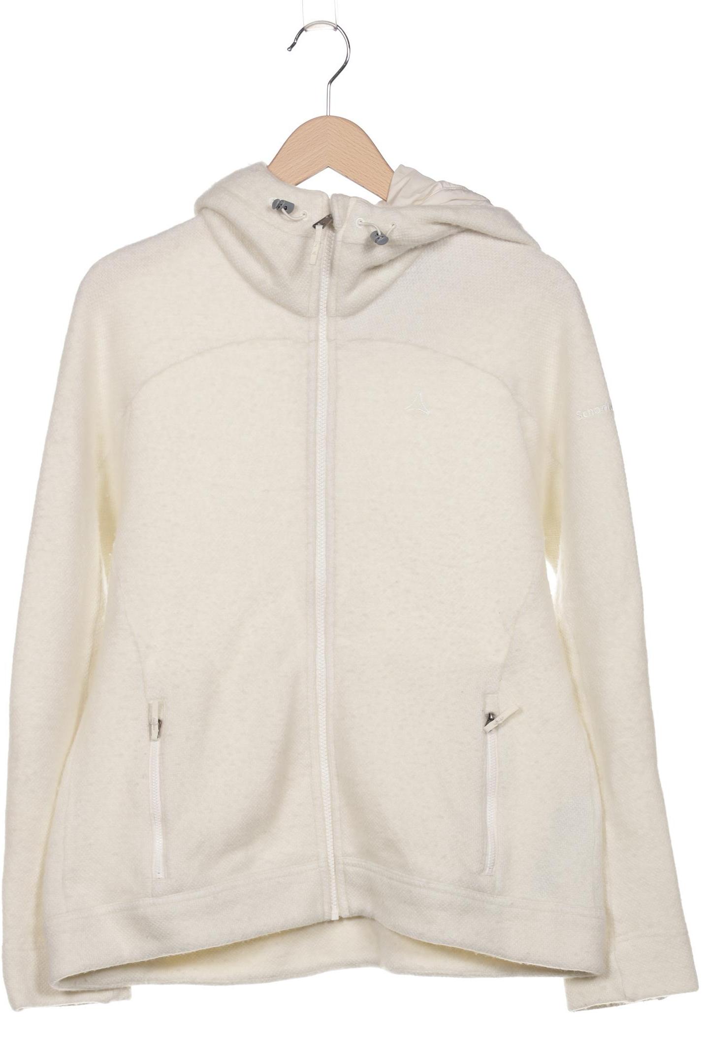 

Schöffel Damen Kapuzenpullover, cremeweiß, Gr. 42