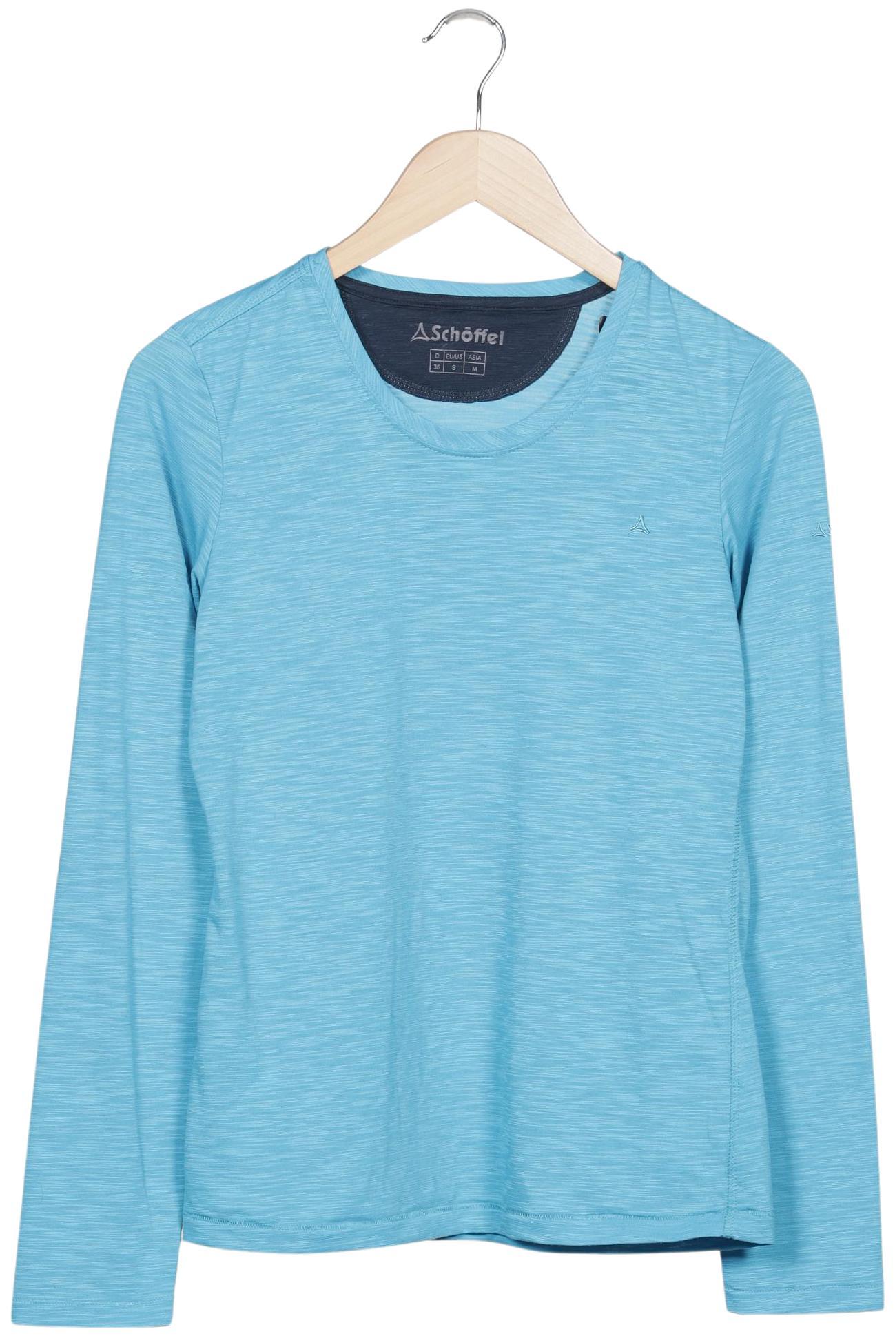 

Schöffel Damen Langarmshirt, hellblau, Gr. 36