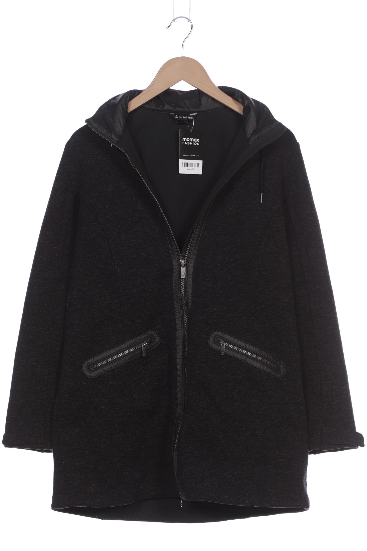 

Schöffel Damen Mantel, schwarz, Gr. 40