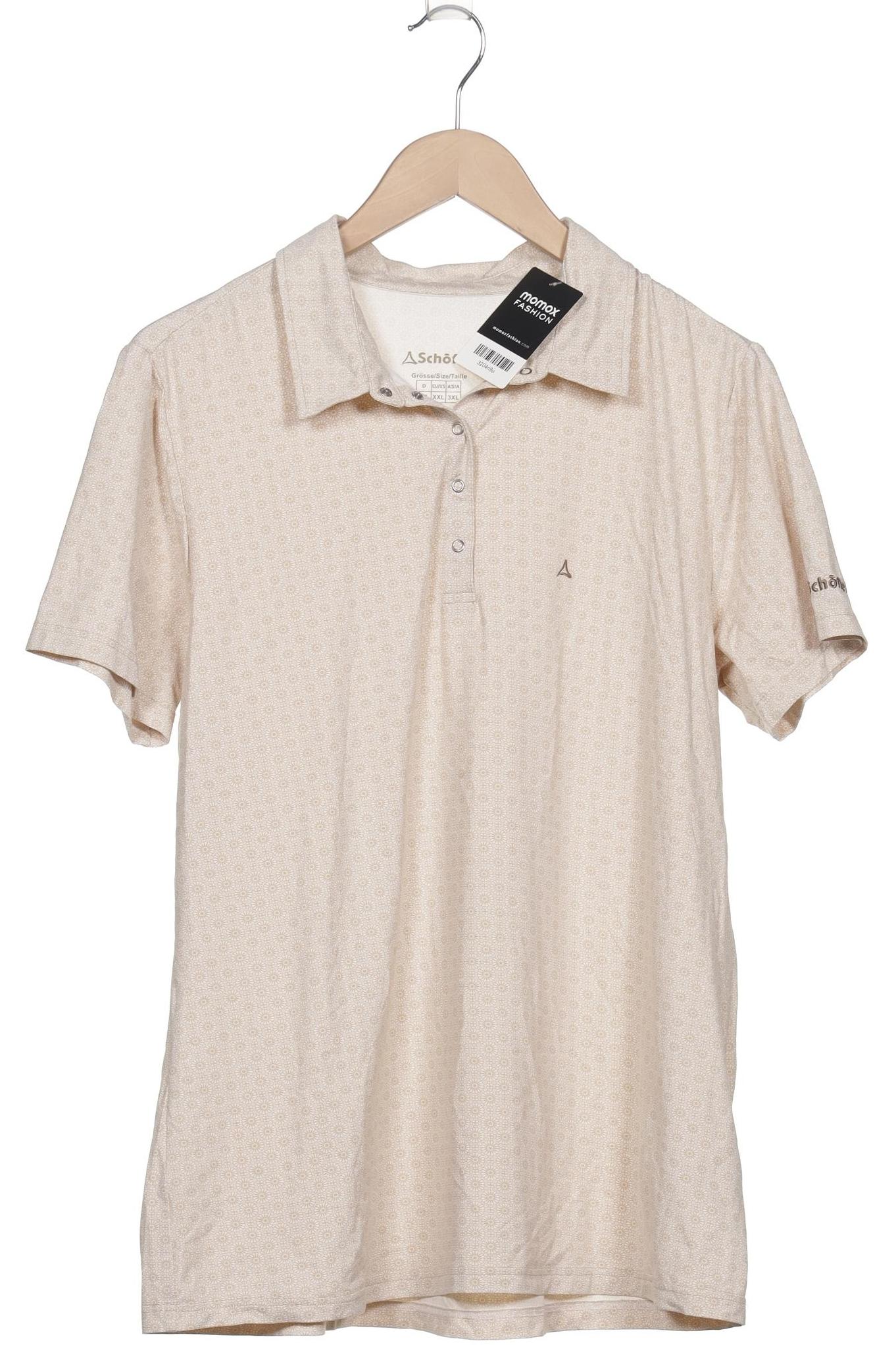 

Schöffel Damen Poloshirt, beige, Gr. 48