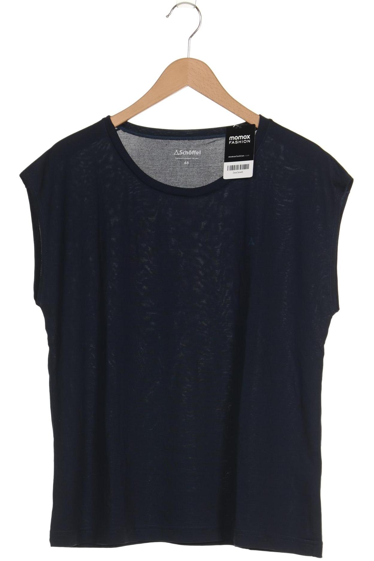

Schöffel Damen T-Shirt, marineblau, Gr. 48