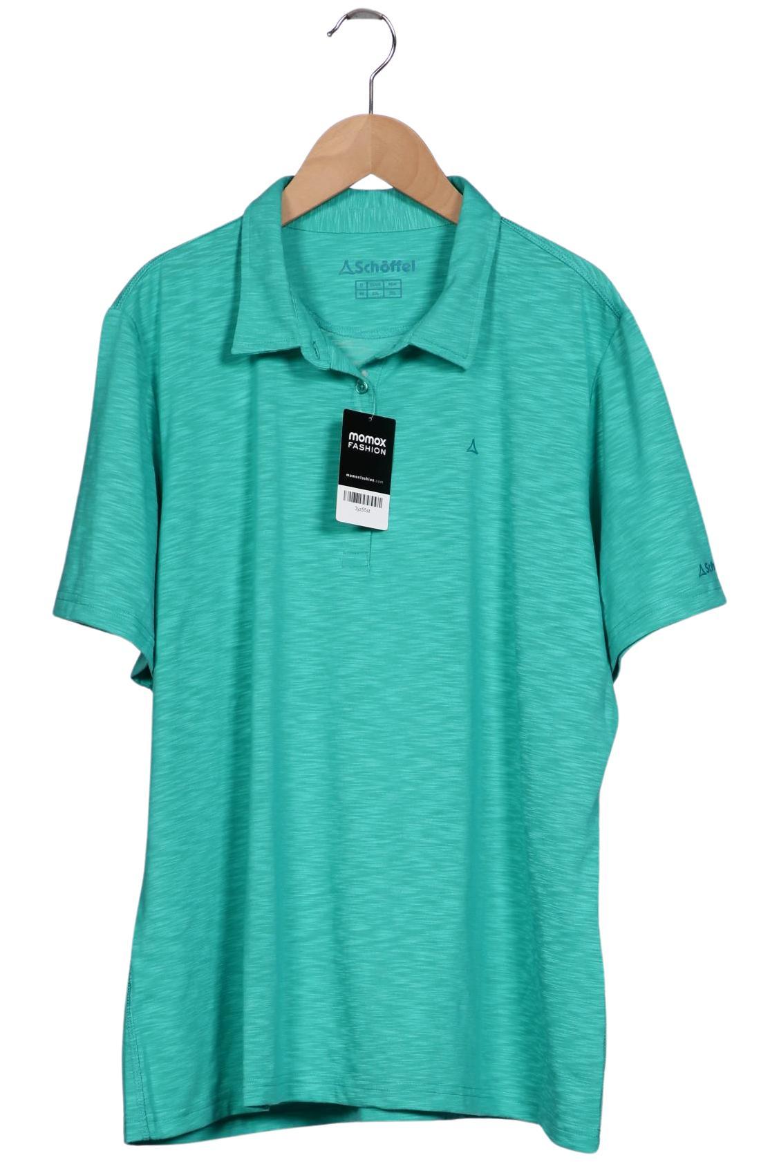 

Schöffel Damen Poloshirt, türkis, Gr. 48