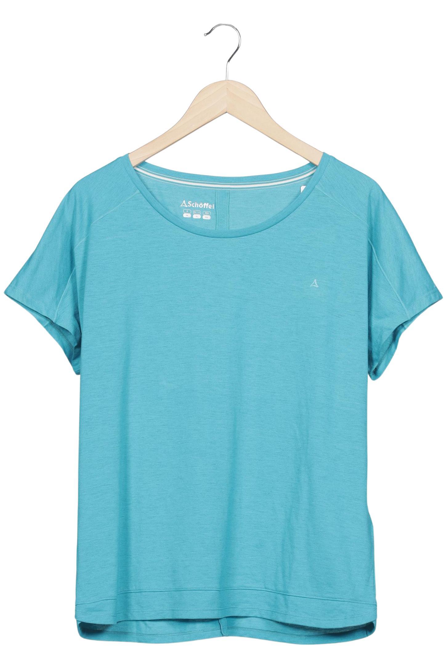 

Schöffel Damen T-Shirt, türkis, Gr. 44