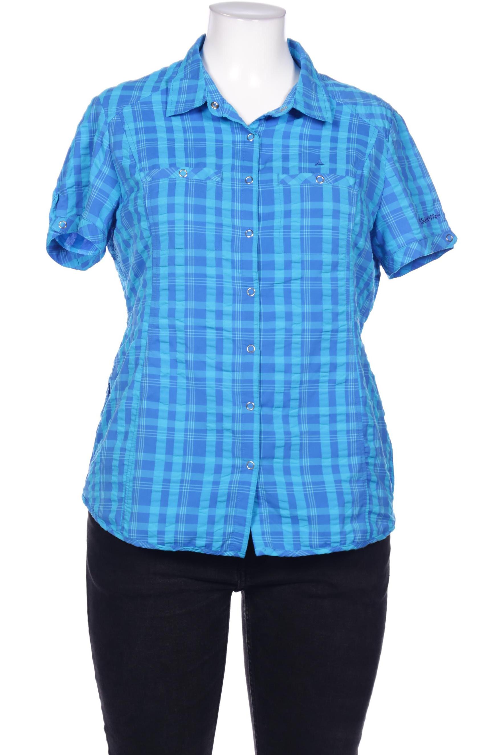 

Schöffel Damen Bluse, blau, Gr. 44