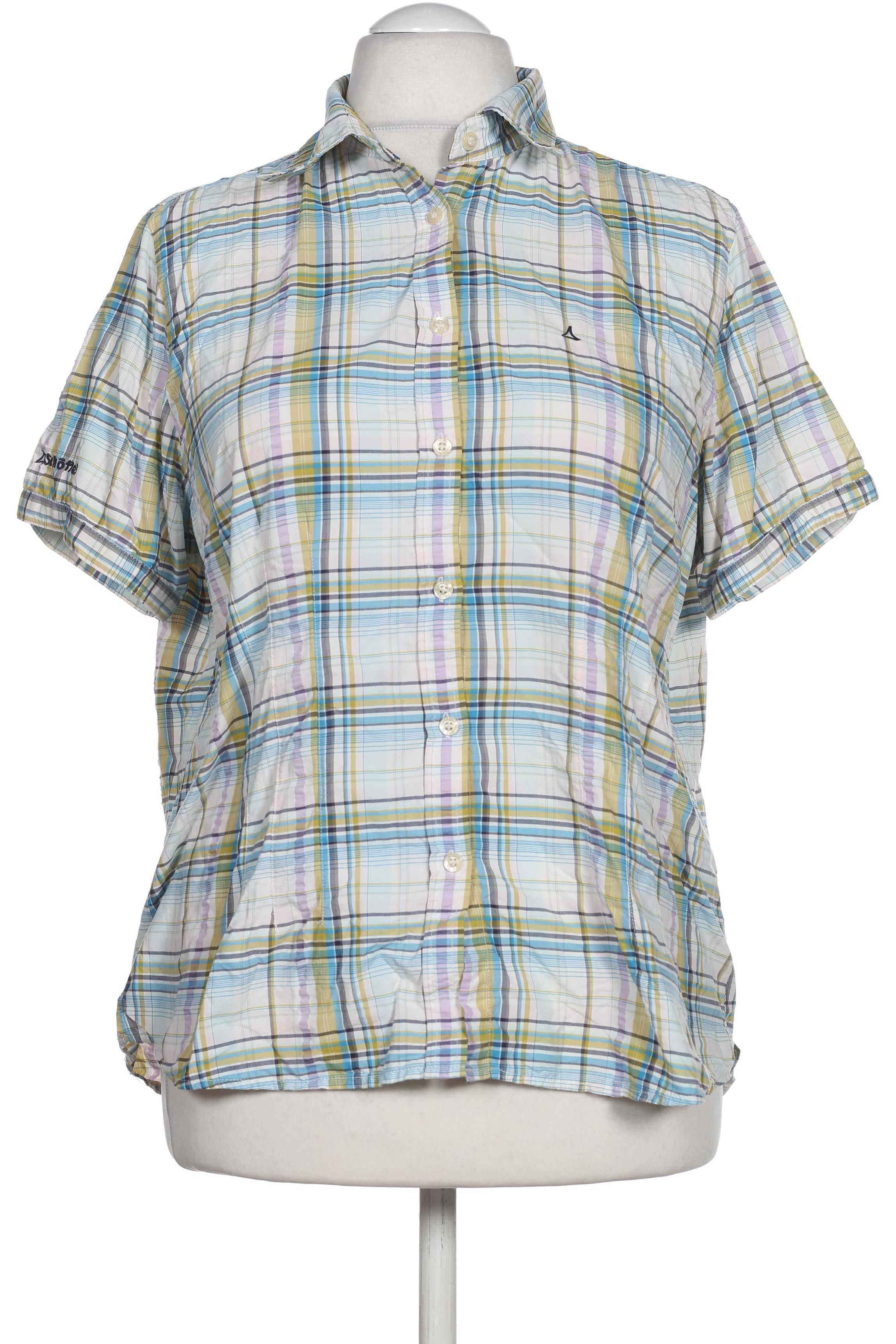 

Schöffel Damen Bluse, blau, Gr. 48