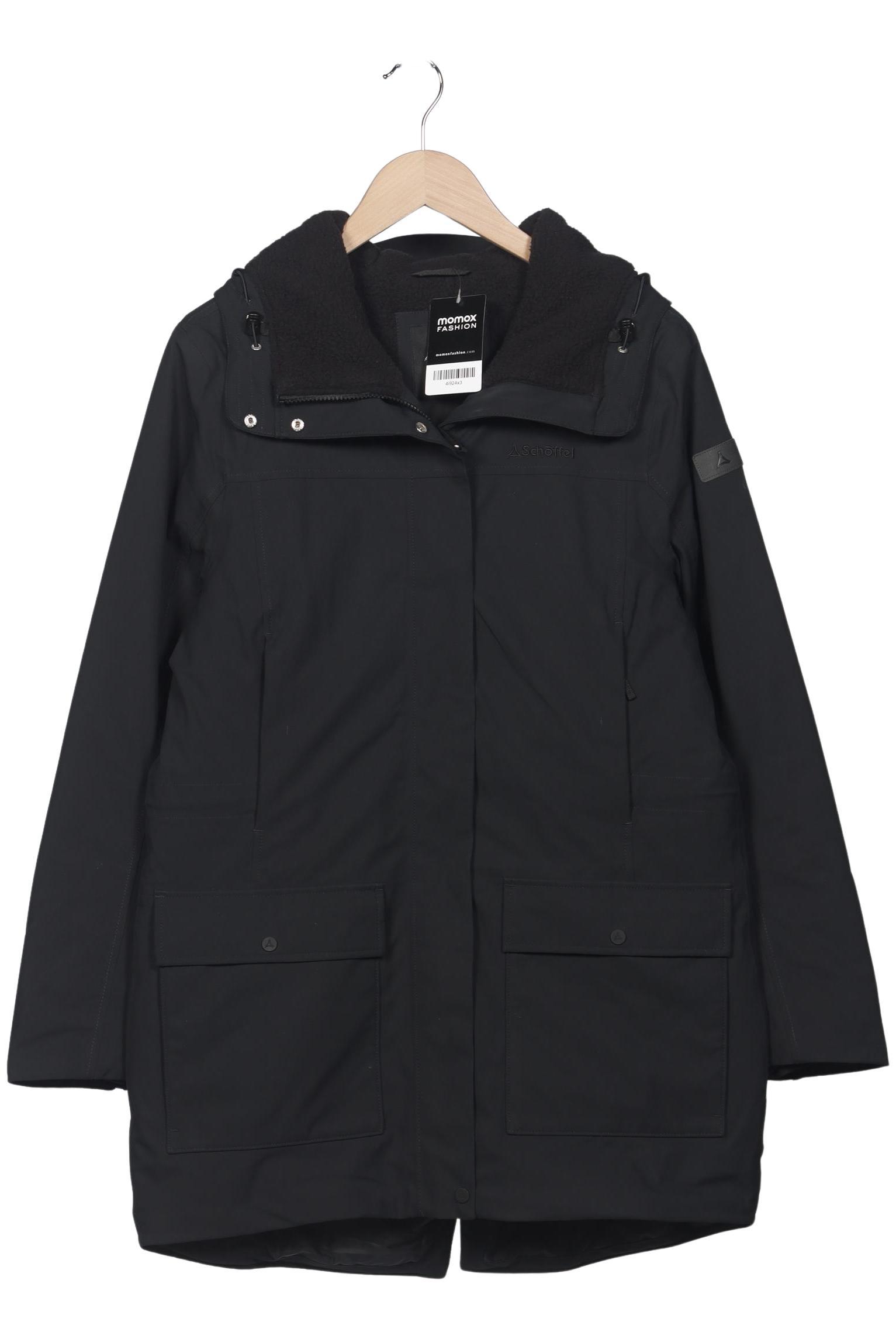 

Schöffel Damen Mantel, schwarz, Gr. 40