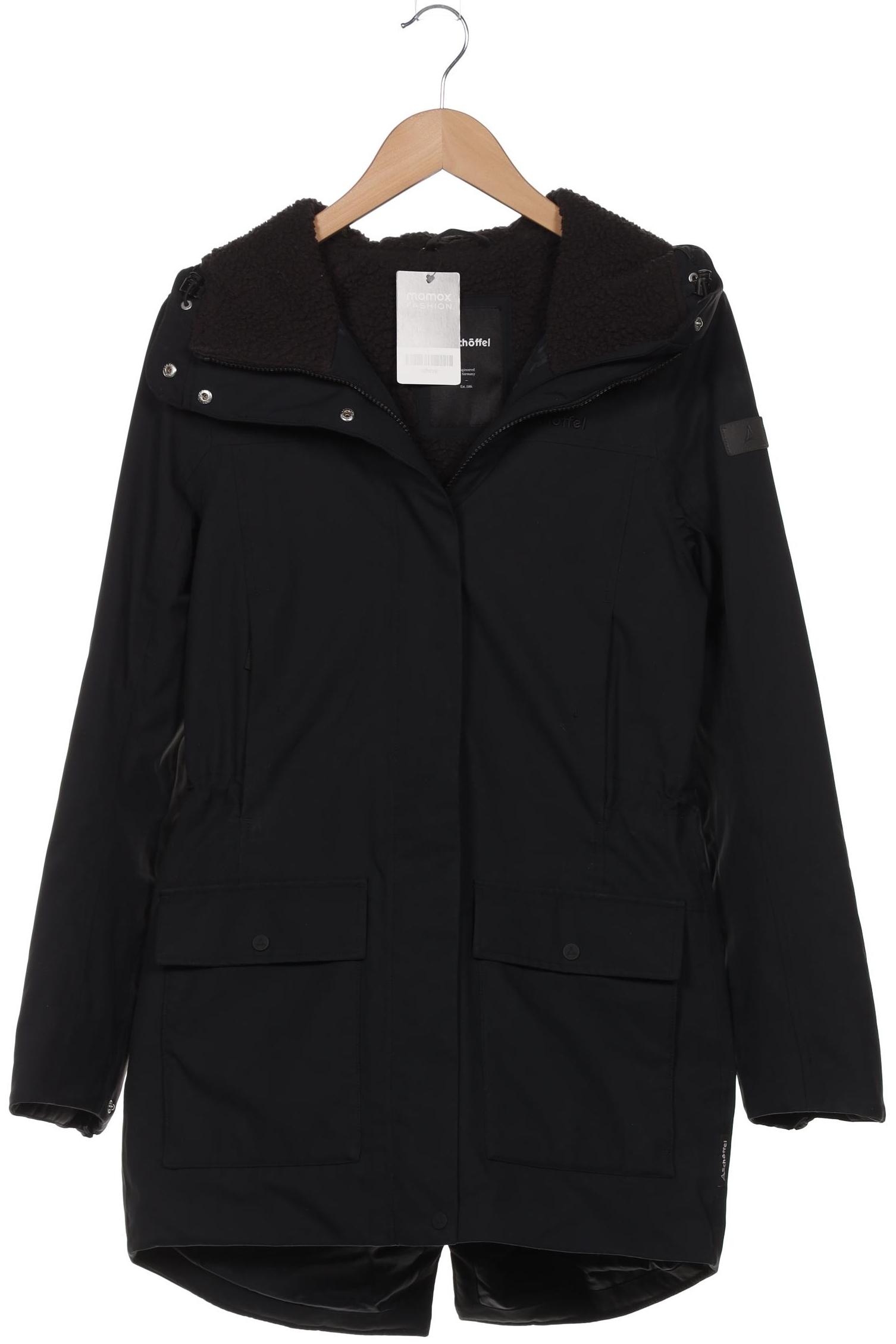 

Schöffel Damen Mantel, schwarz, Gr. 34