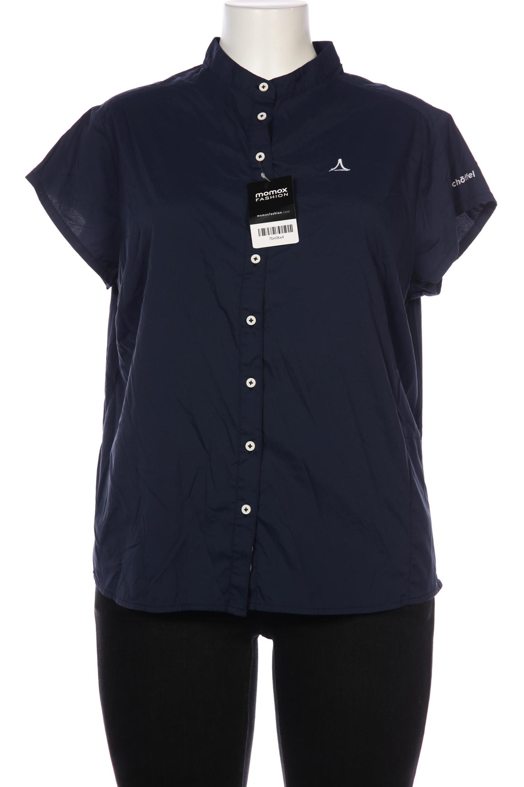 

Schöffel Damen Bluse, marineblau, Gr. 48