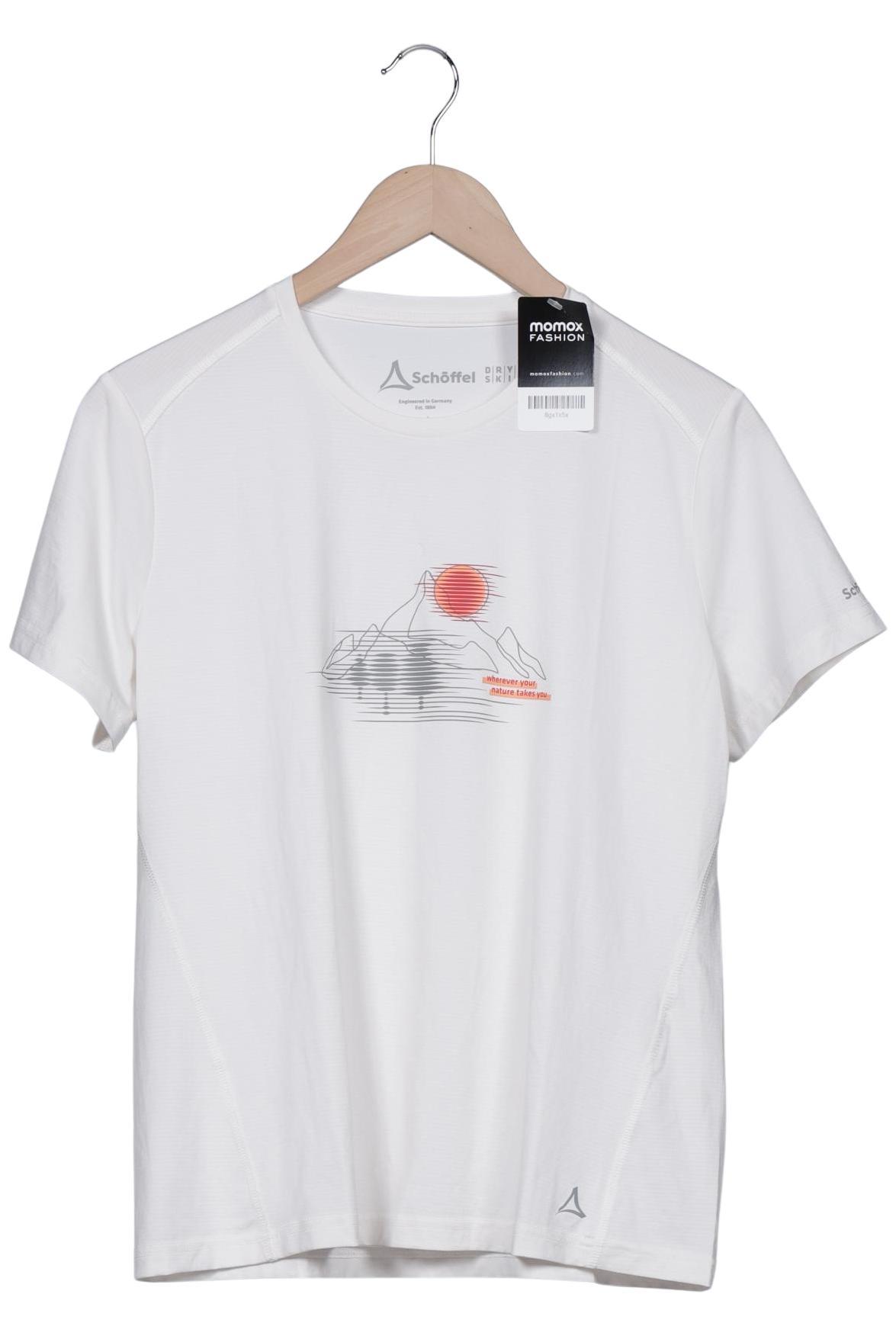 

Schöffel Damen T-Shirt, weiß, Gr. 42