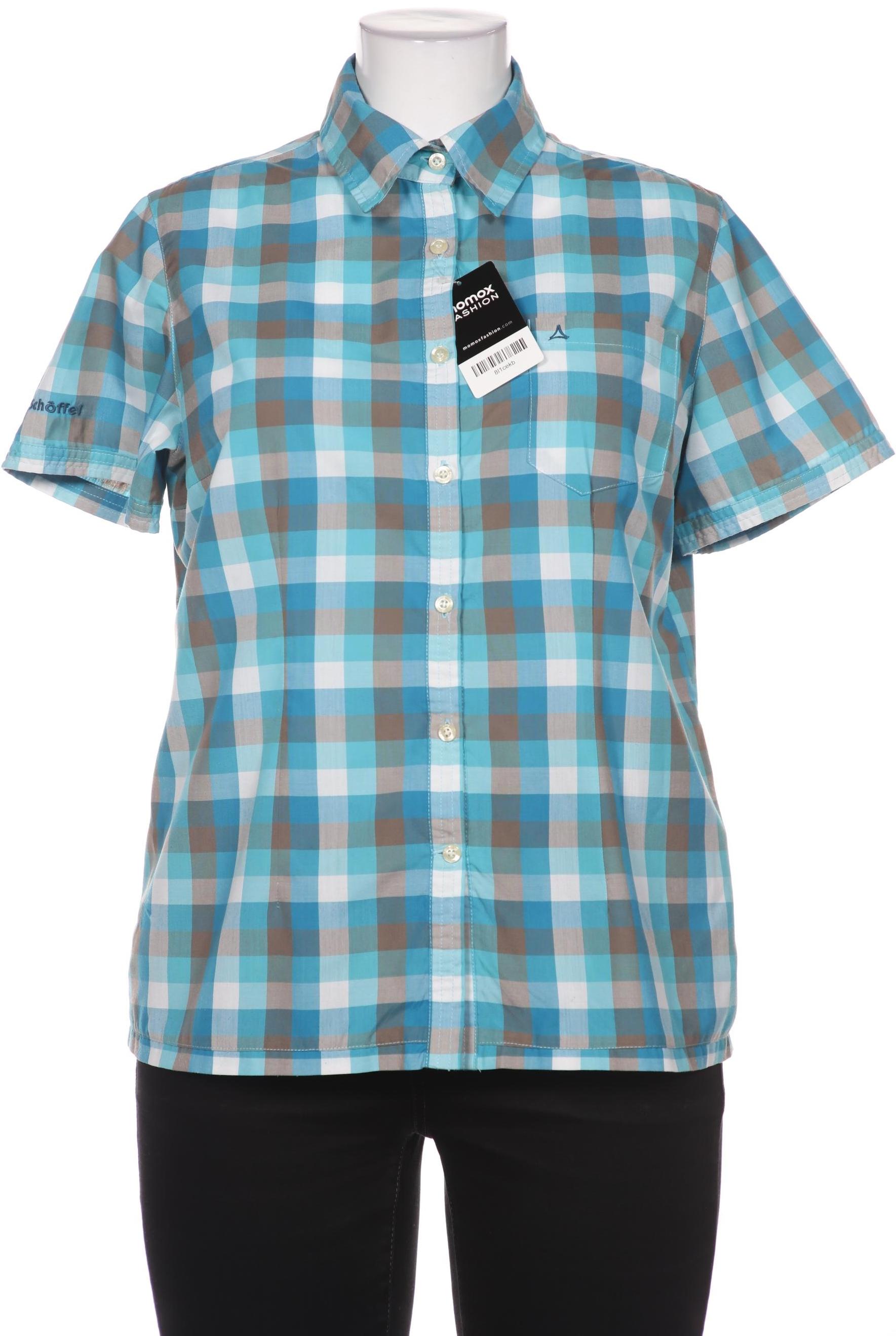 

Schöffel Damen Bluse, blau, Gr. 46