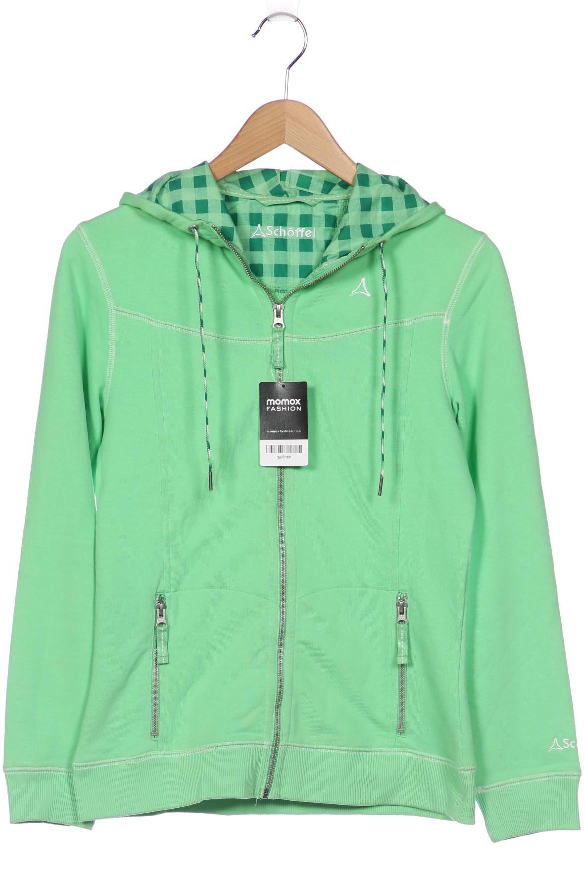 

Schöffel Damen Kapuzenpullover, hellgrün, Gr. 38