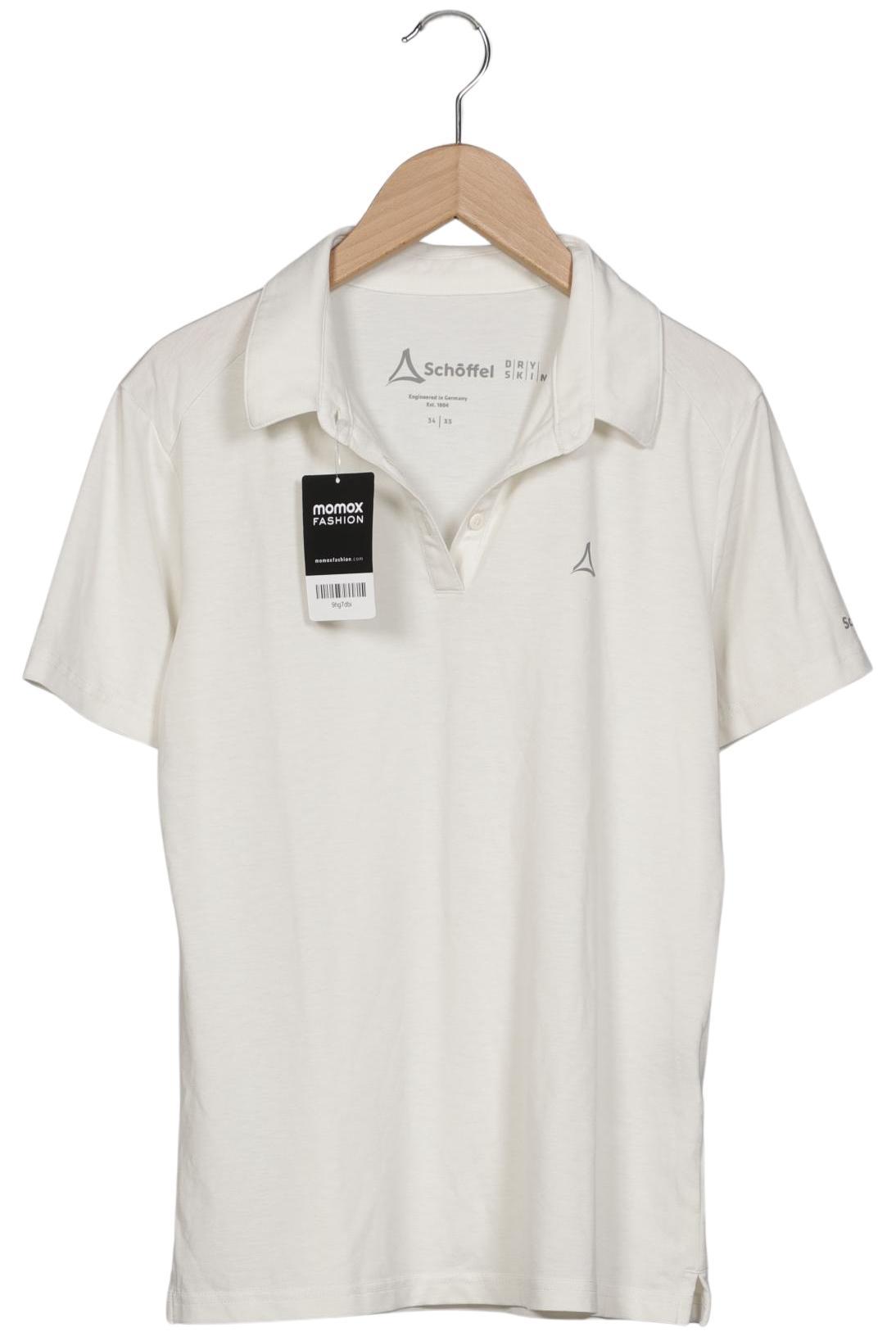 

Schöffel Damen Poloshirt, cremeweiß, Gr. 36