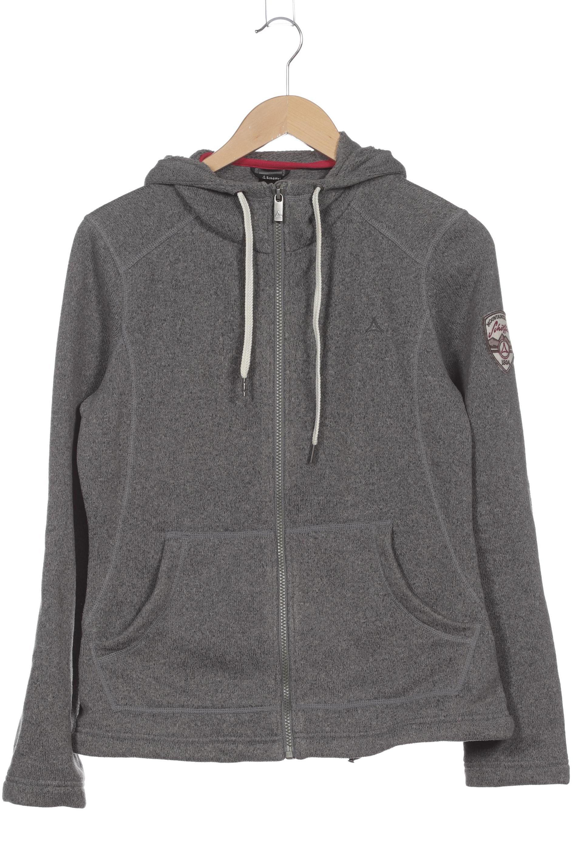 

Schöffel Damen Kapuzenpullover, grau, Gr. 38