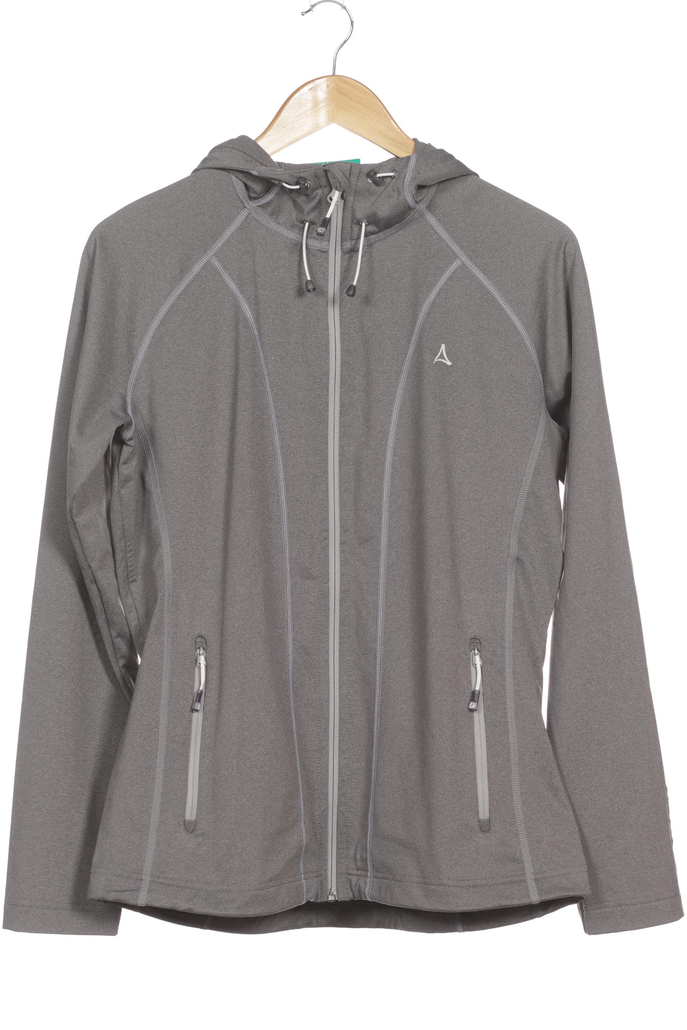 

Schöffel Damen Kapuzenpullover, grau, Gr. 42