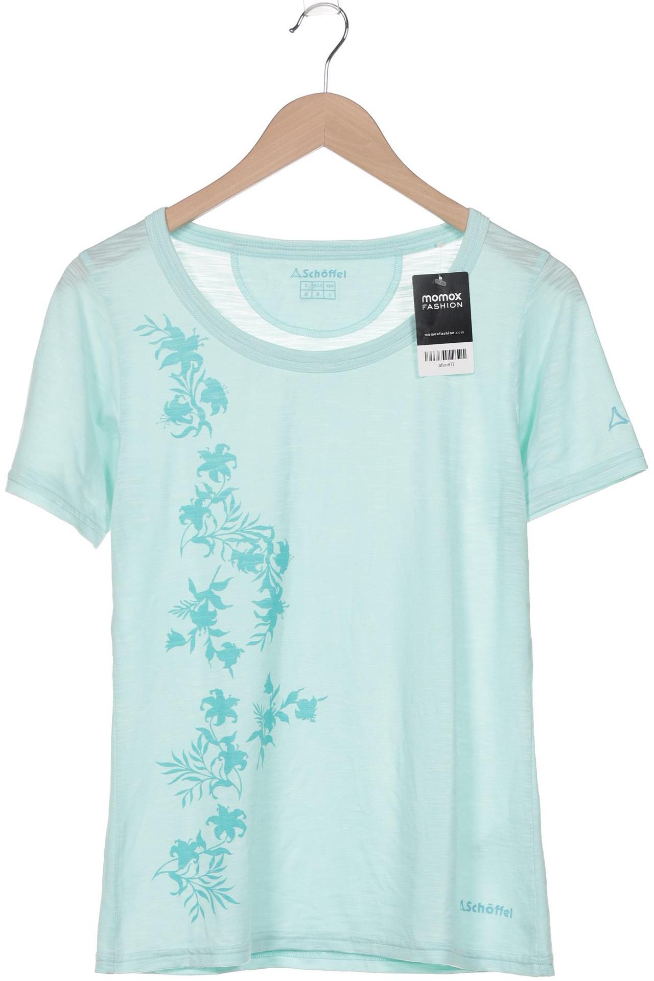 

Schöffel Damen T-Shirt, hellblau, Gr. 38