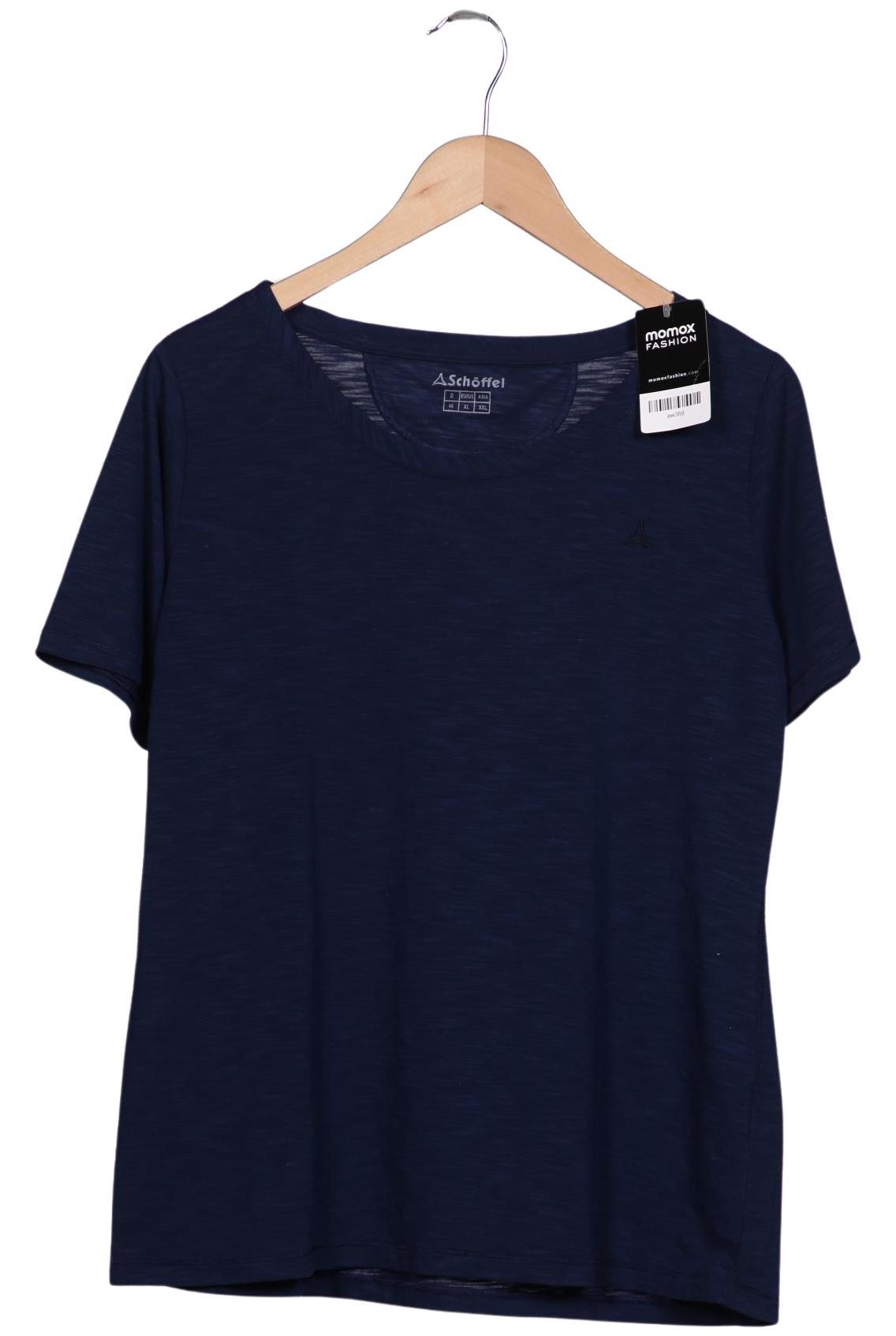 

Schöffel Damen T-Shirt, marineblau, Gr. 46