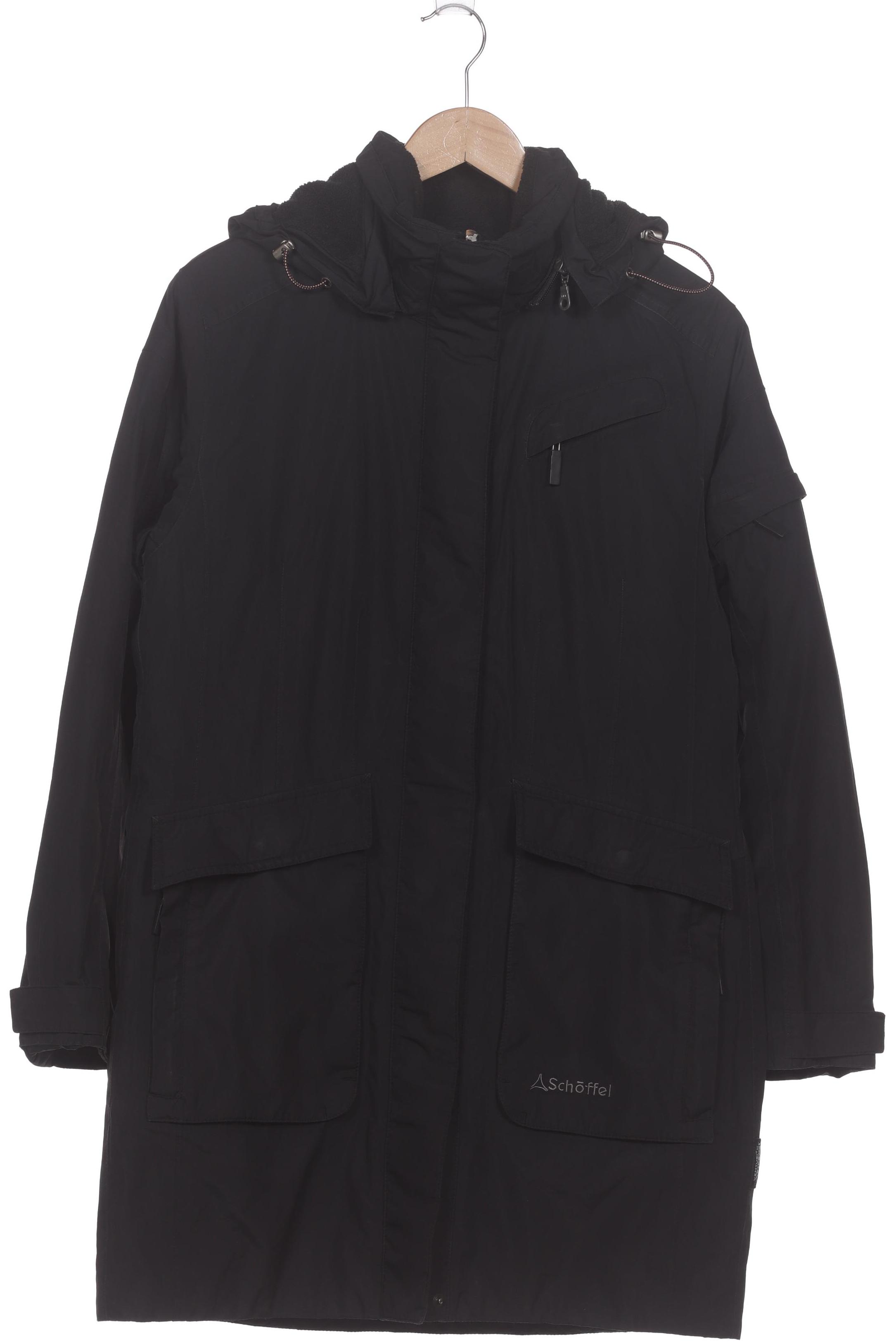 

Schöffel Damen Mantel, schwarz, Gr. 38