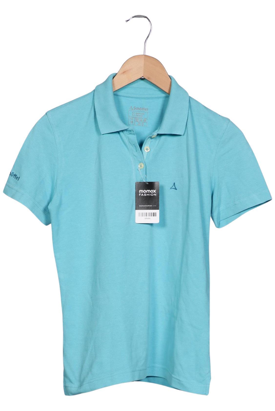 

Schöffel Damen Poloshirt, türkis, Gr. 38