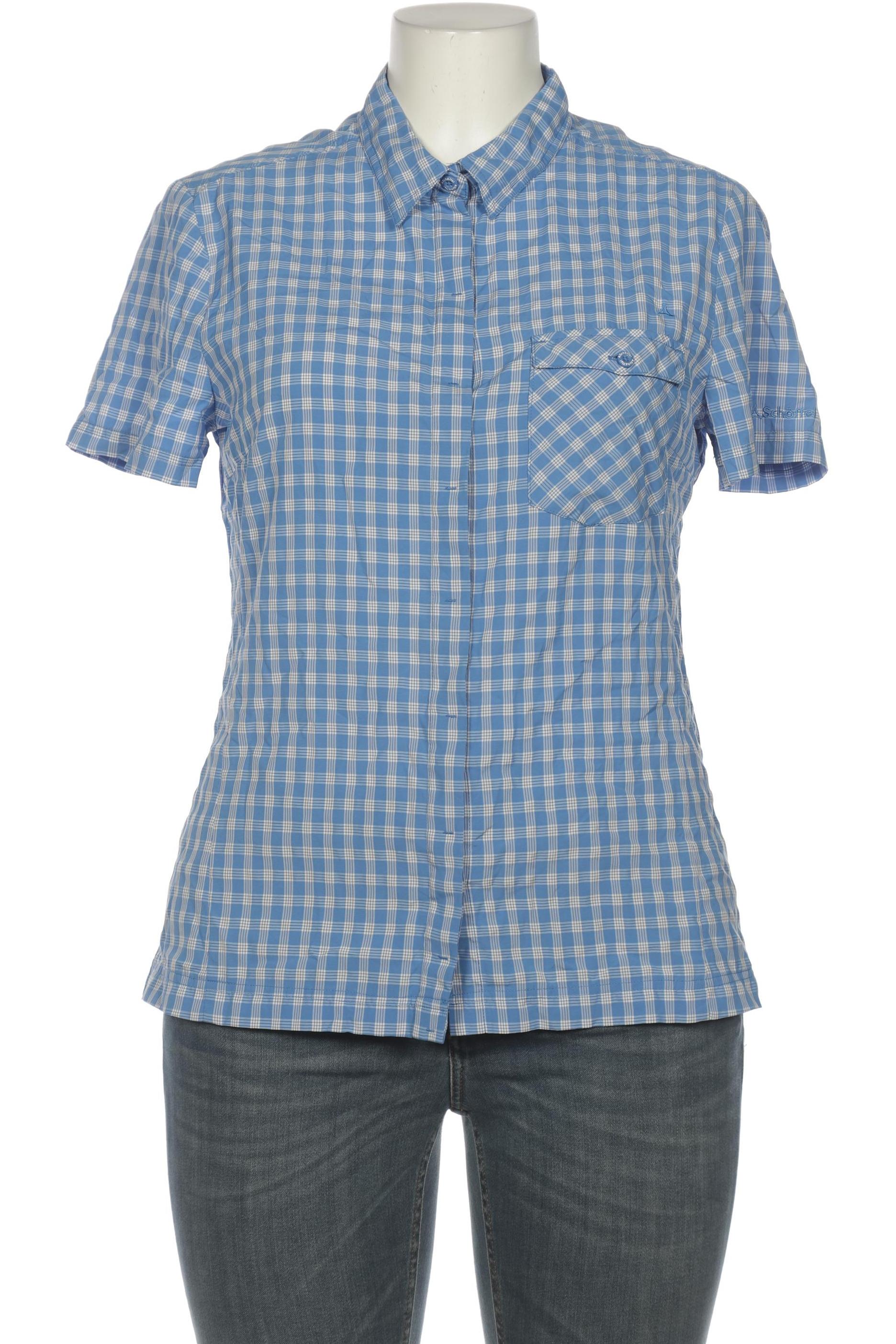 

Schöffel Damen Bluse, blau, Gr. 42