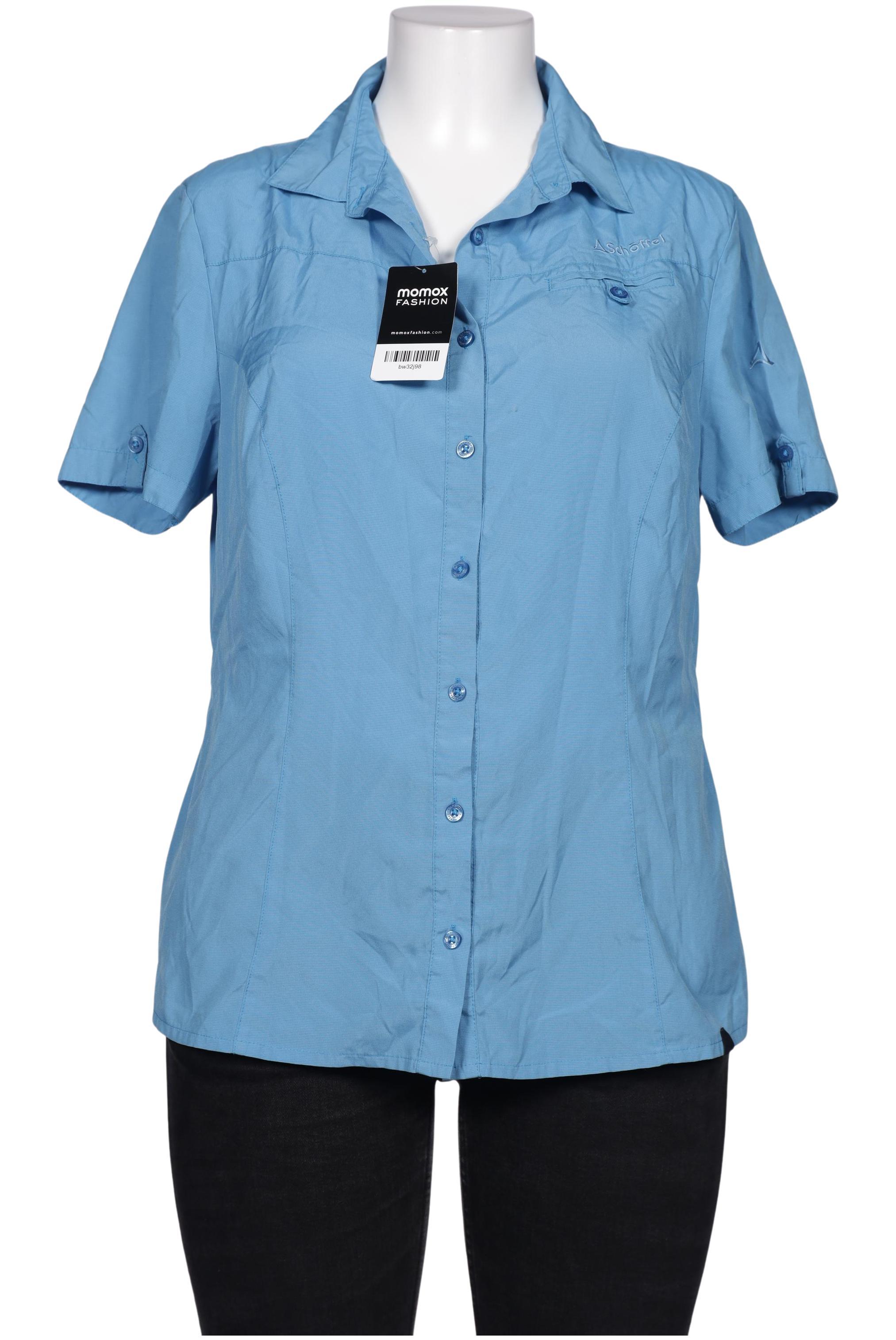 

Schöffel Damen Bluse, blau, Gr. 44
