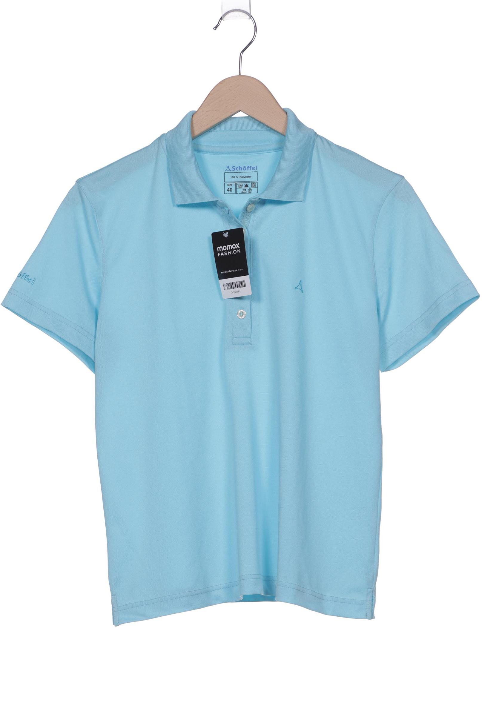 

Schöffel Damen Poloshirt, hellblau, Gr. 40