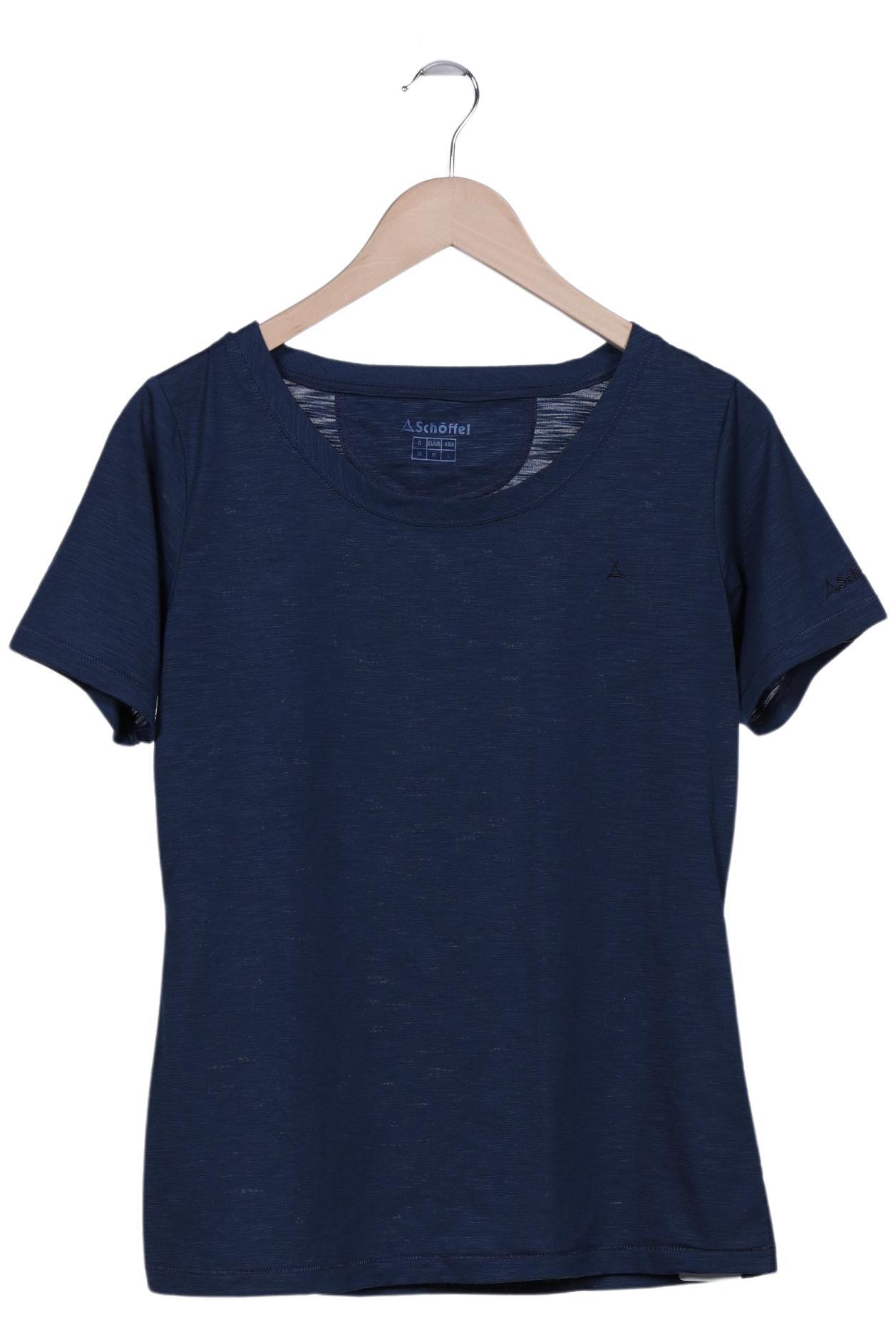 

Schöffel Damen T-Shirt, marineblau, Gr. 38